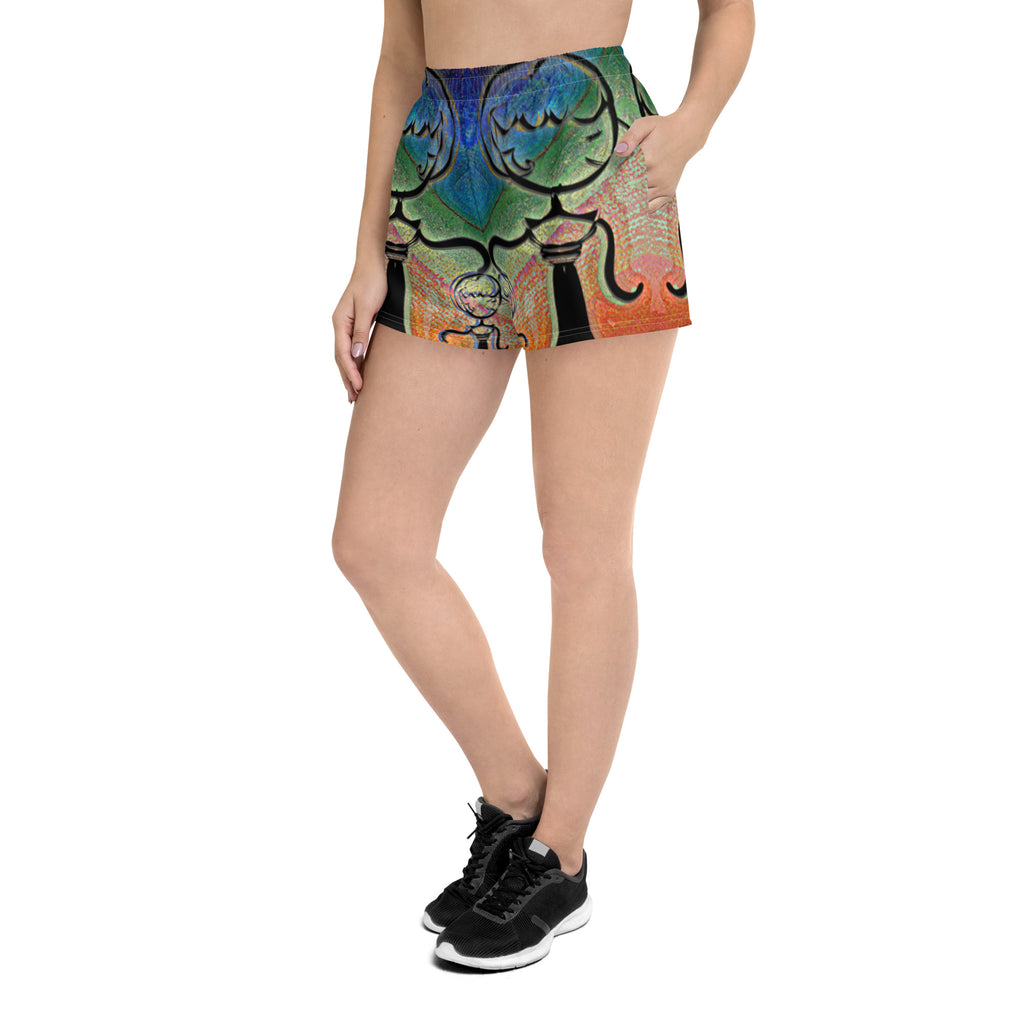 レディース スポーツショートパンツ・糸杉マダムぺシェーラ【CA015- LSP006】