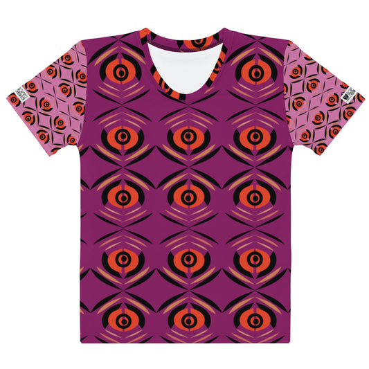 レディースTシャツ・プルノウピーコック紫【CA071- TCNL019】