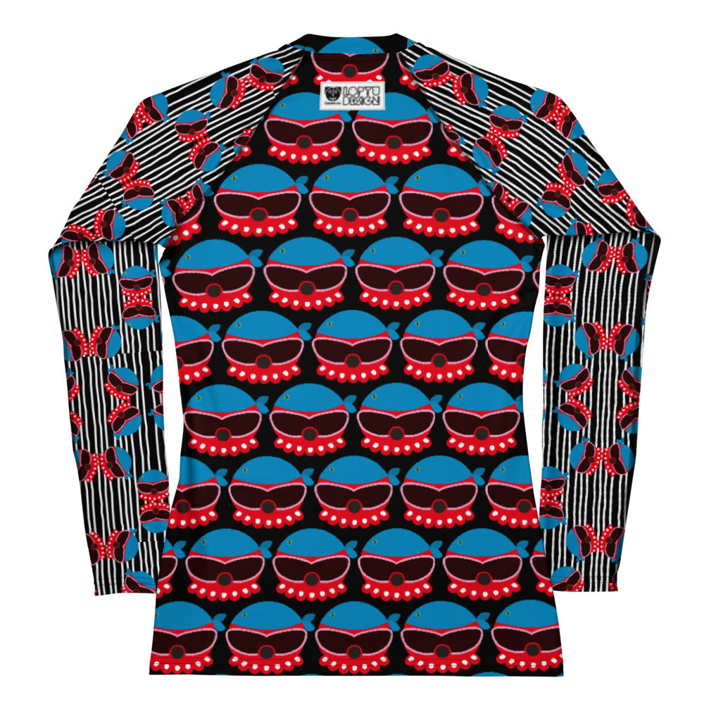 レディースラッシュガード・アフロキューバン【CA051- RGL013】