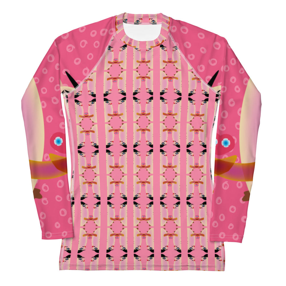 レディースラッシュガード・タマゴッツペグモ【CA026- RGL012】