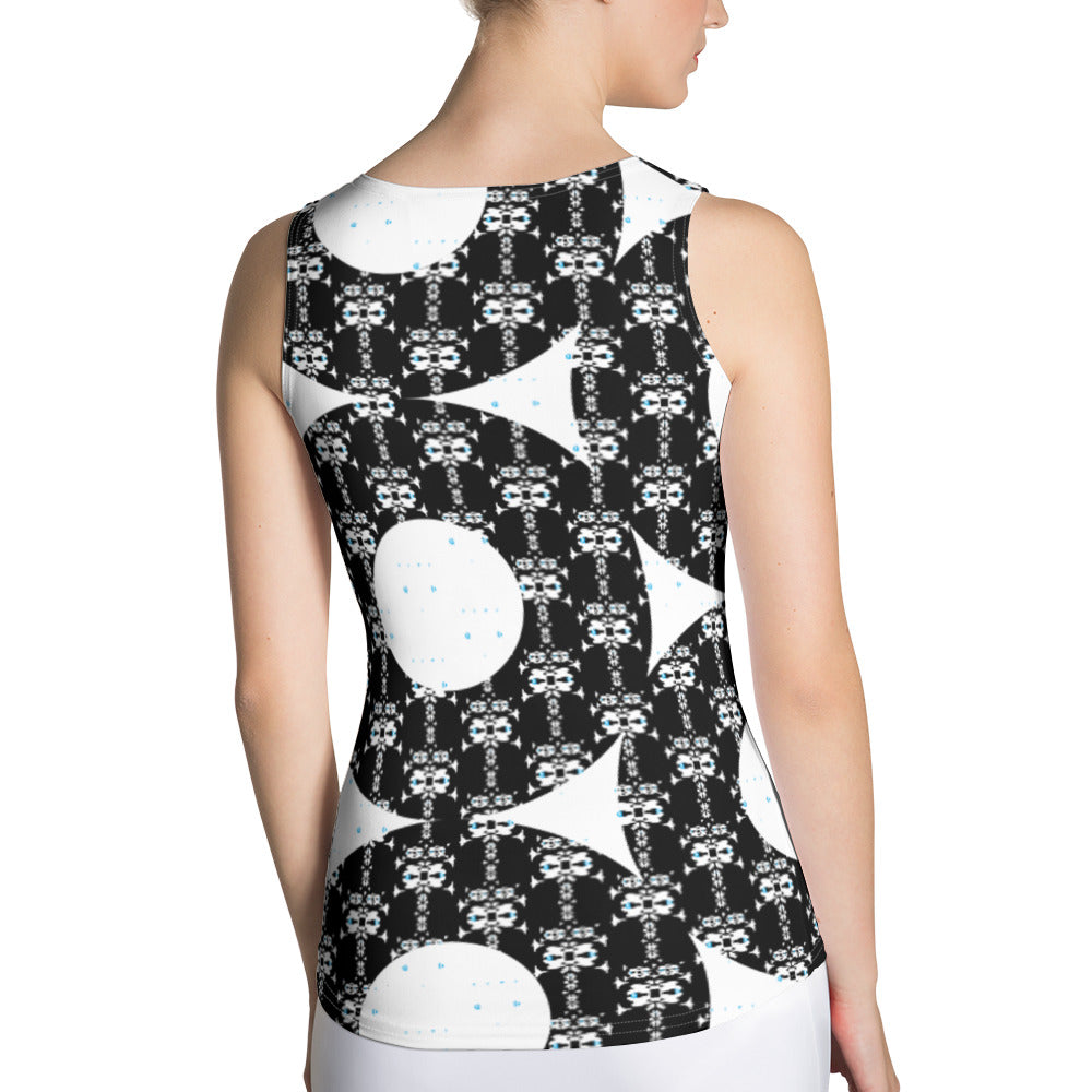 昇華プリントカットソータンクトップ・イジドールモダン【CA001- CSTT017】