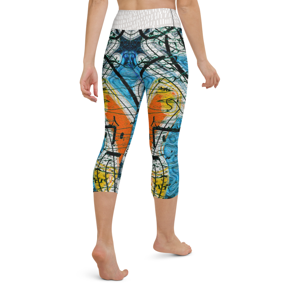 ヨガカプリレギンス・アフタヌーンオピウムRIMIXシリーズAO35【AO035- YCLGL023】