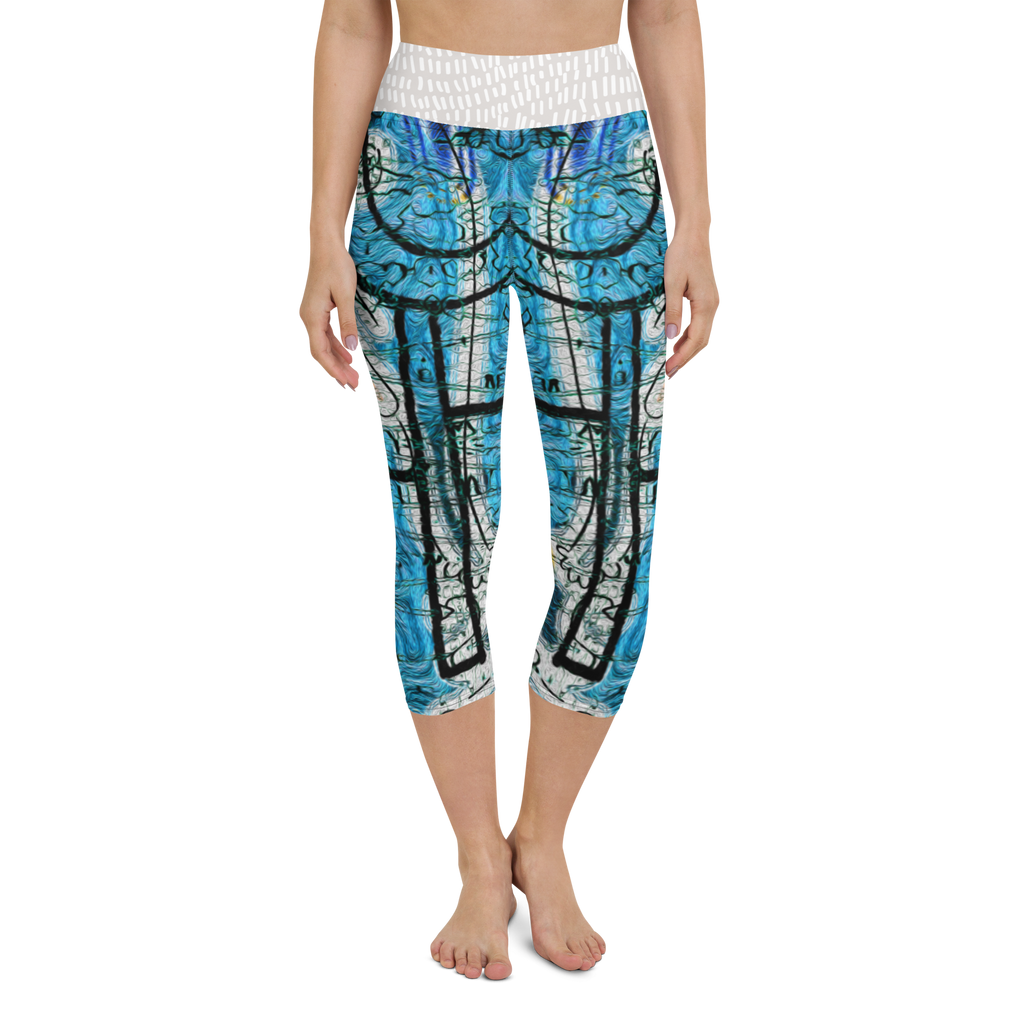 ヨガカプリレギンス・アフタヌーンオピウムRIMIXシリーズAO35【AO035- YCLGL023】