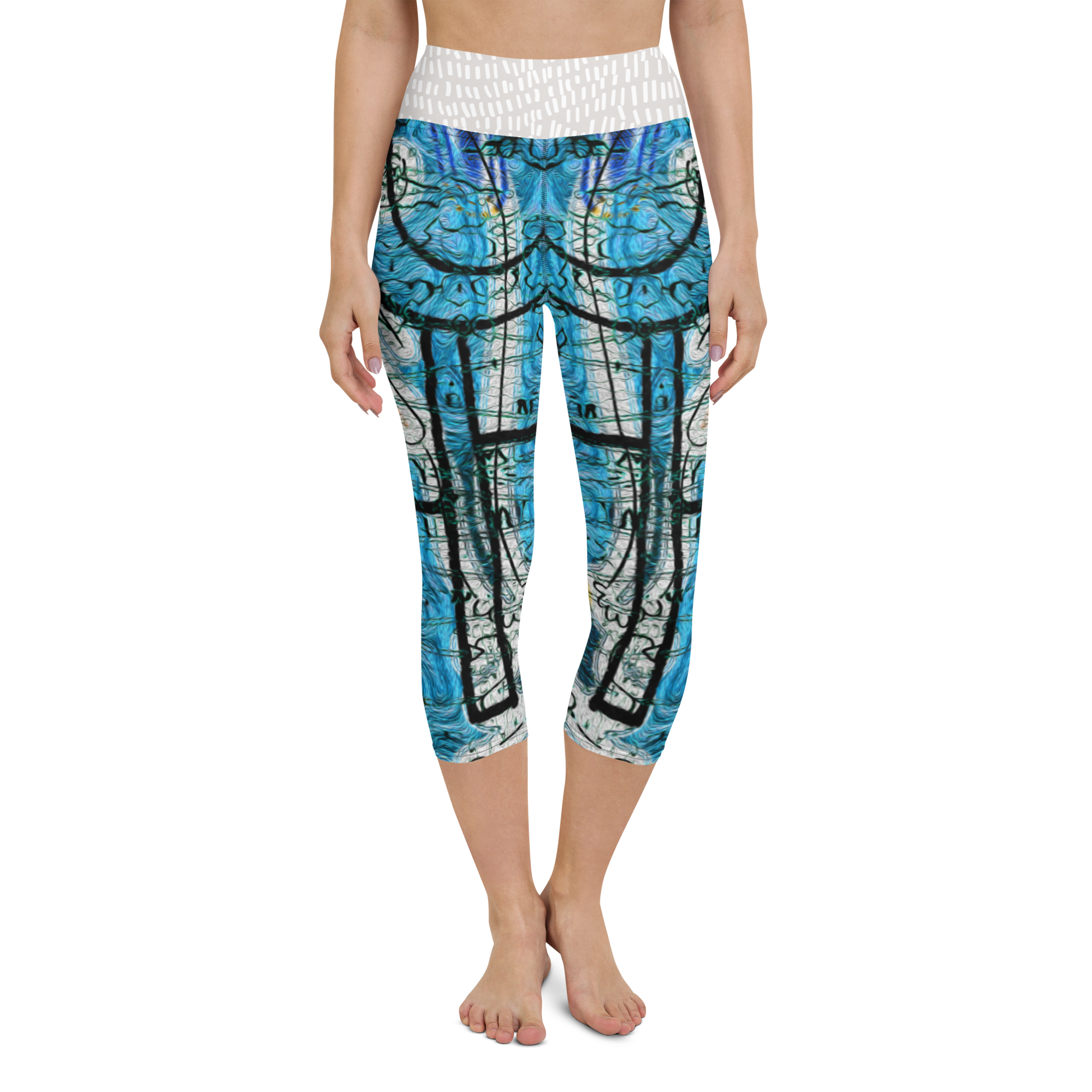 ヨガカプリレギンス・アフタヌーンオピウムRIMIXシリーズAO35【AO035- YCLGL023】