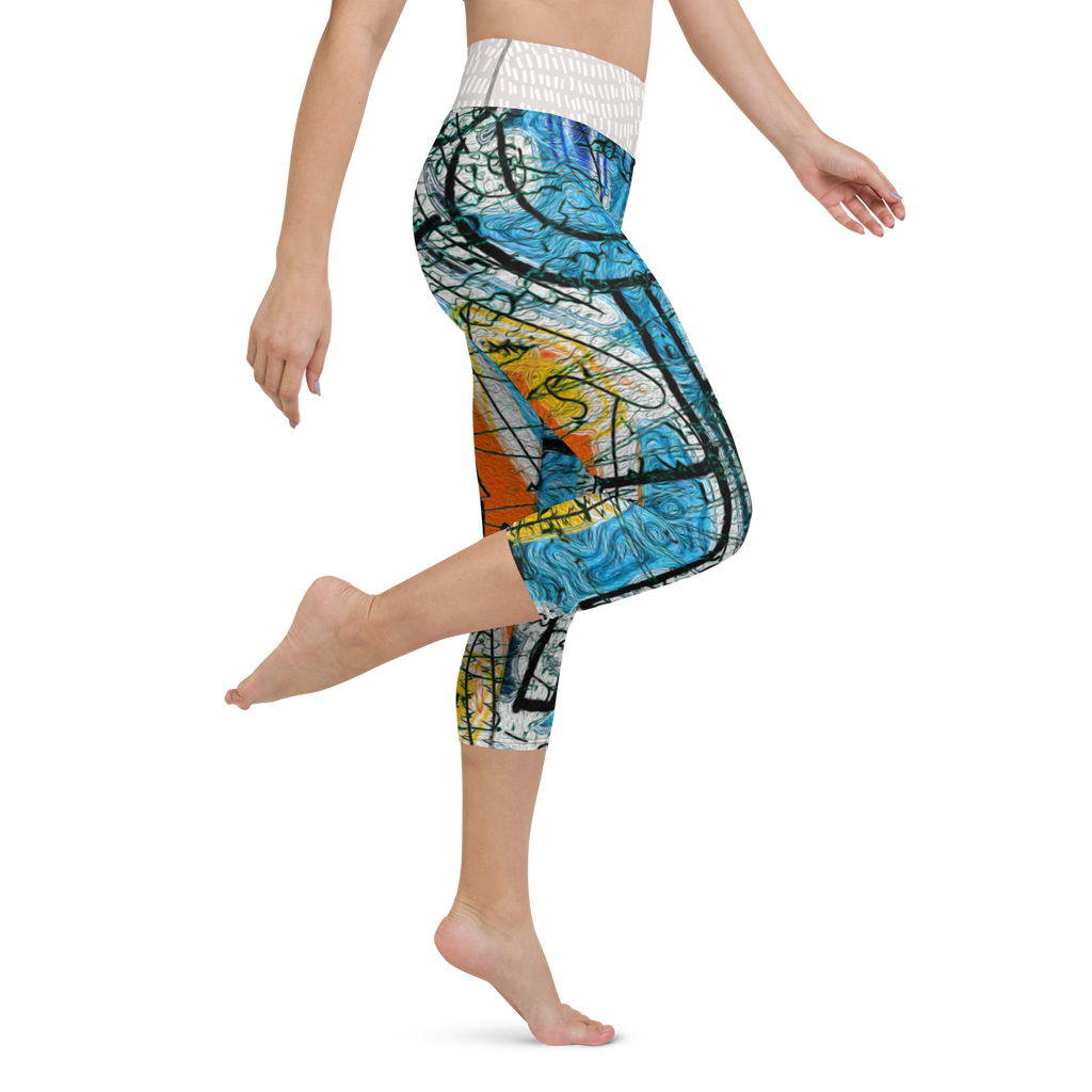 ヨガカプリレギンス・アフタヌーンオピウムRIMIXシリーズAO35【AO035- YCLGL023】