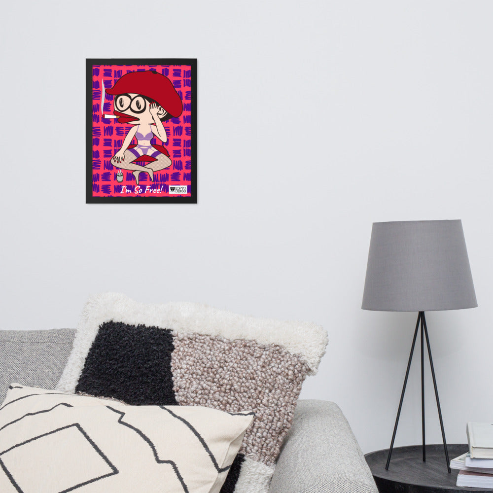 【フレーム付き】強化マットポスター・アネゴッティ【CA030-FP039】