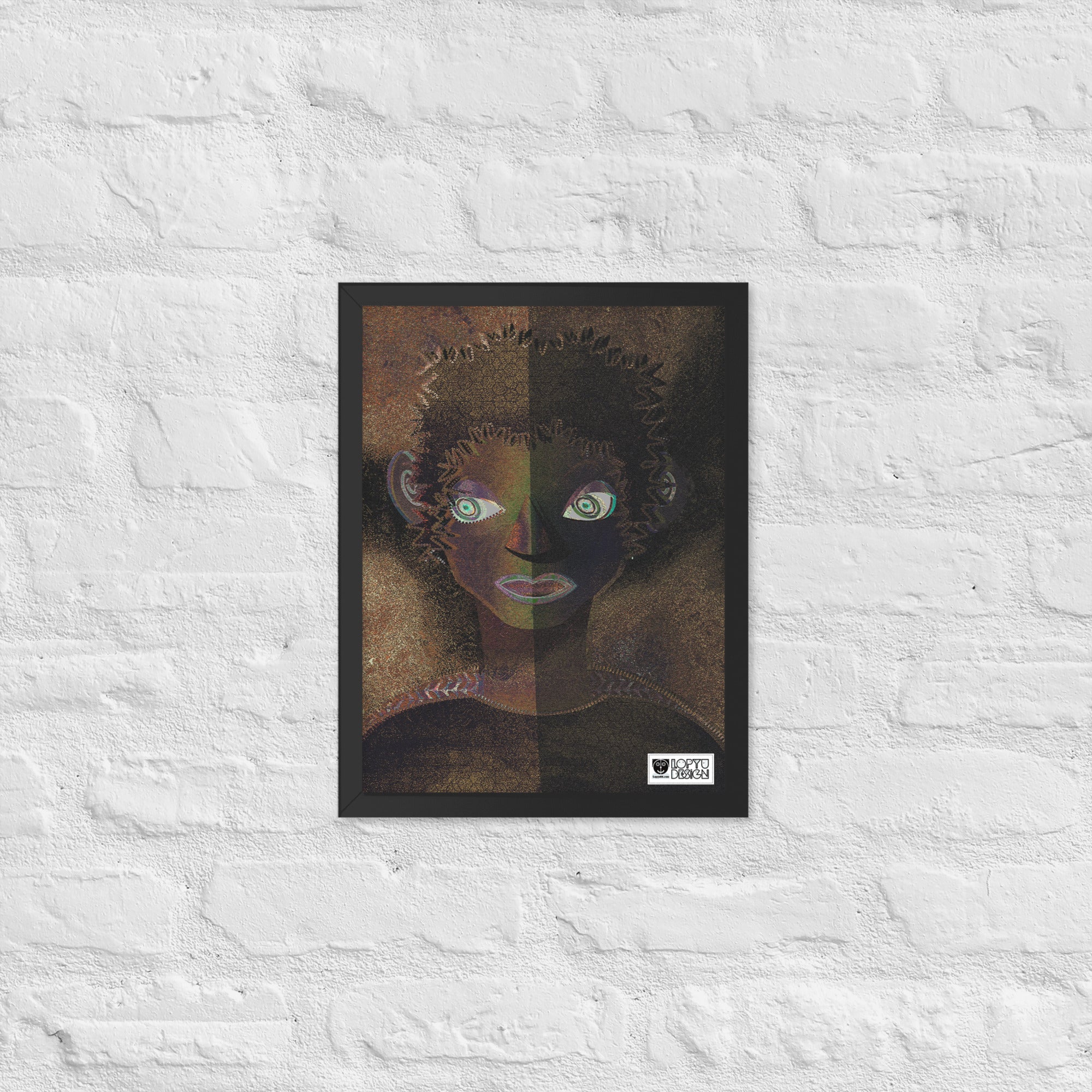 【フレーム付き】強化マットポスター・「JACK」【IL014-FP050】