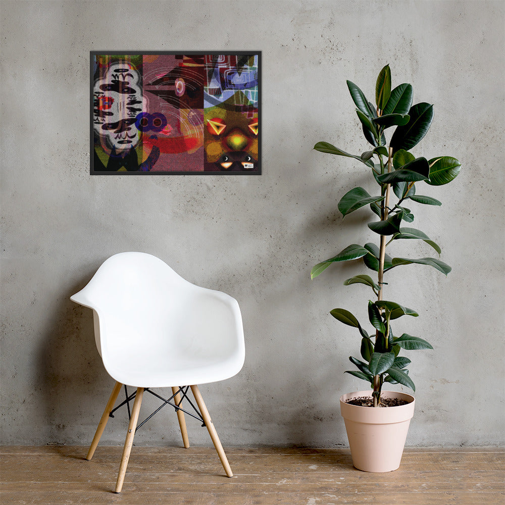 【フレーム付き】強化マットポスター・LANDーEXーAPE「ミトラス」【LA002-FP023】