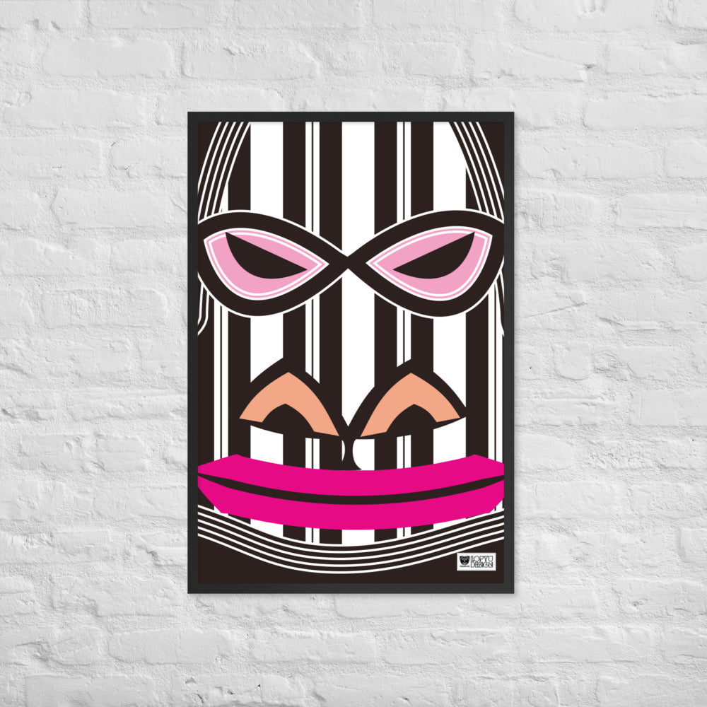 【フレーム付き】強化マットポスター・ゴリラダダ【CA031-FP026】