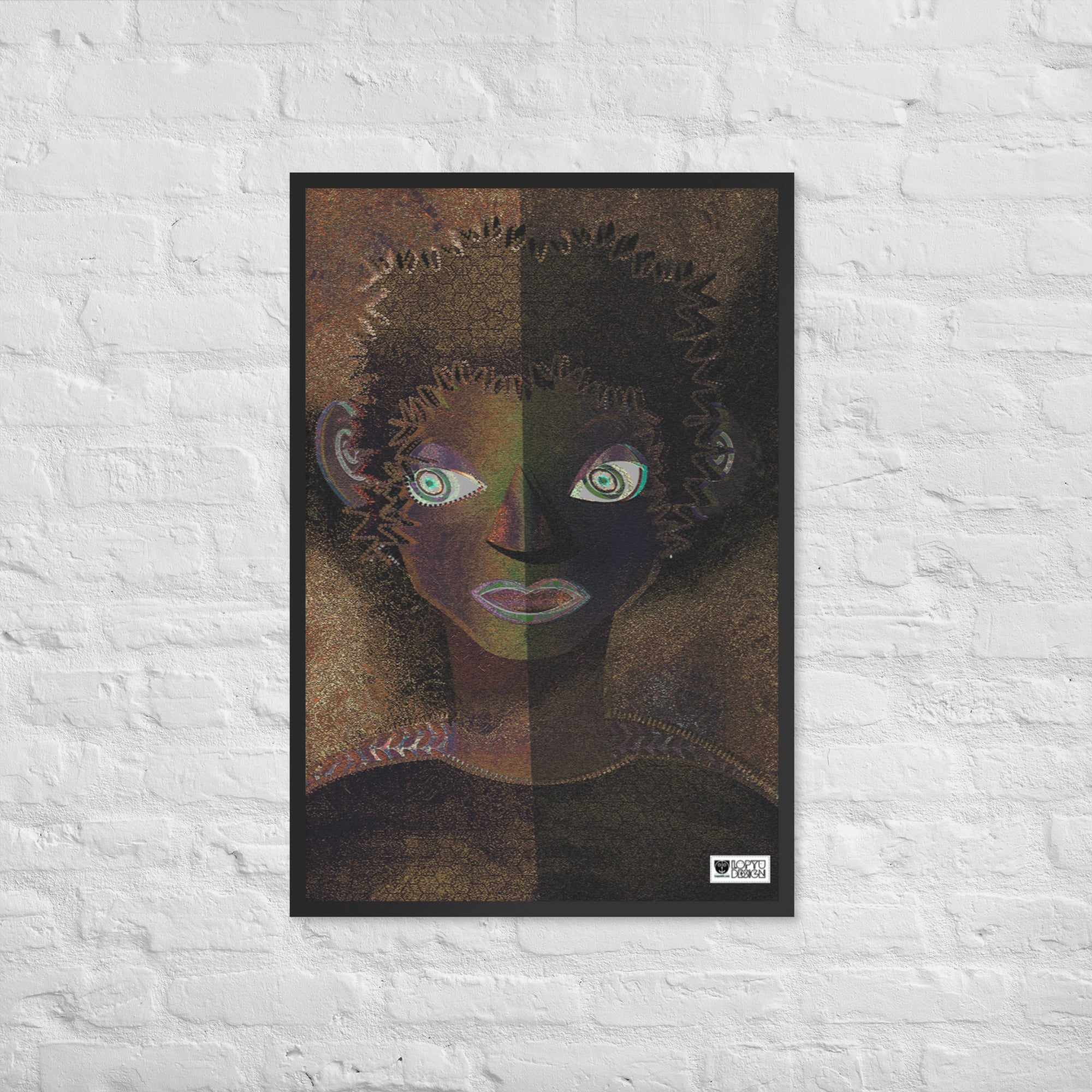 【フレーム付き】強化マットポスター・「JACK」【IL014-FP050】