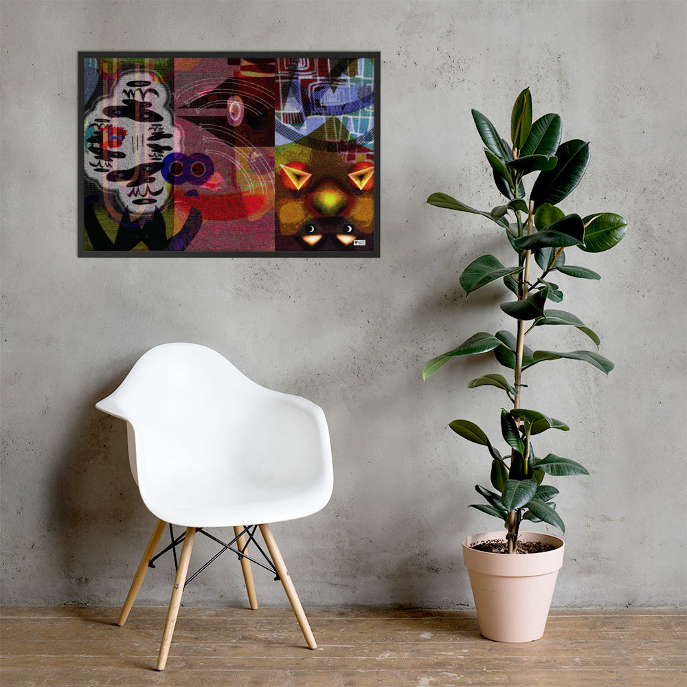 【フレーム付き】強化マットポスター・LANDーEXーAPE「ミトラス」【LA002-FP023】