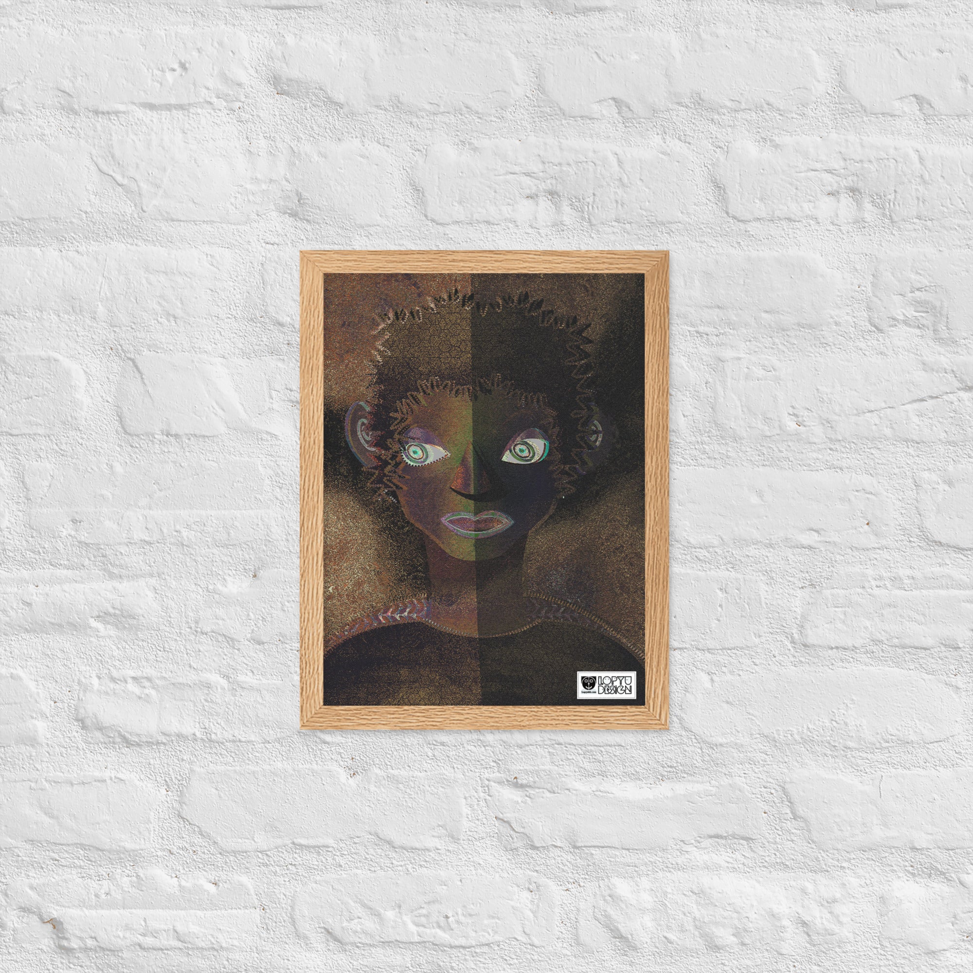 【フレーム付き】強化マットポスター・「JACK」【IL014-FP050】