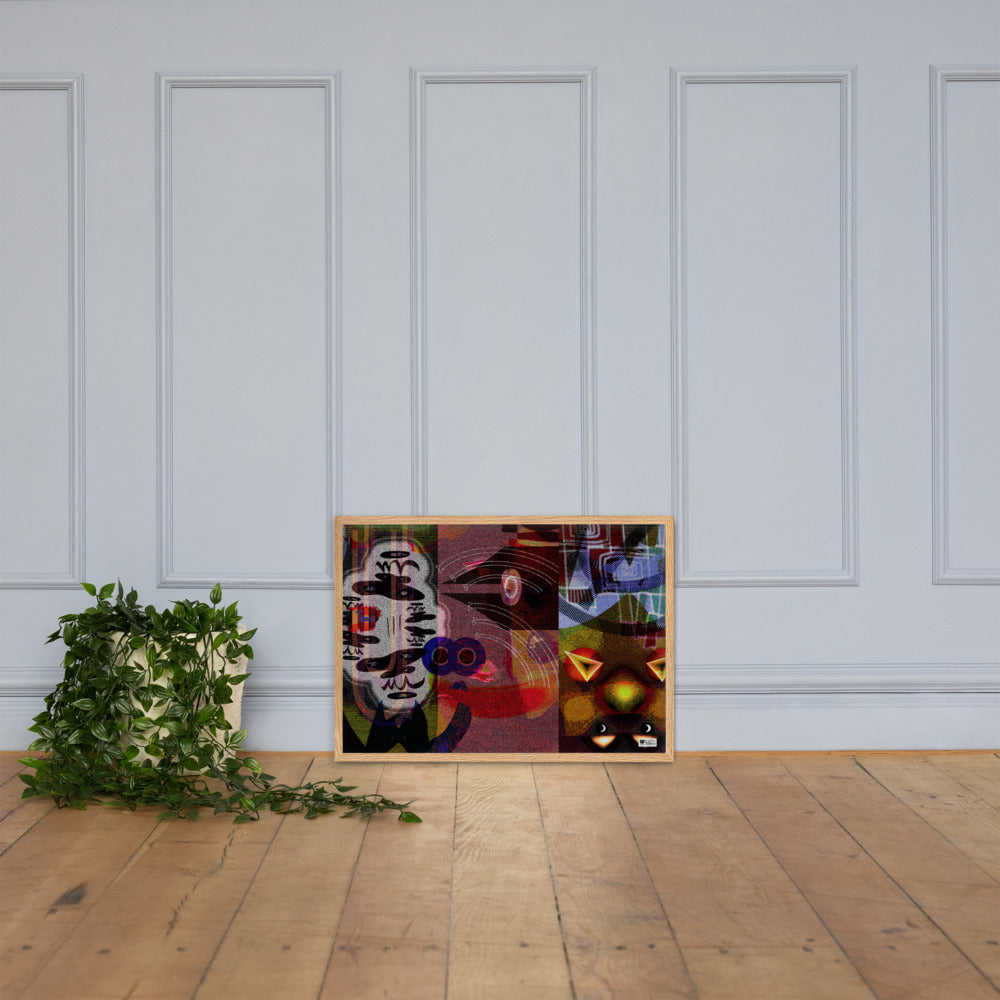 【フレーム付き】強化マットポスター・LANDーEXーAPE「ミトラス」【LA002-FP023】