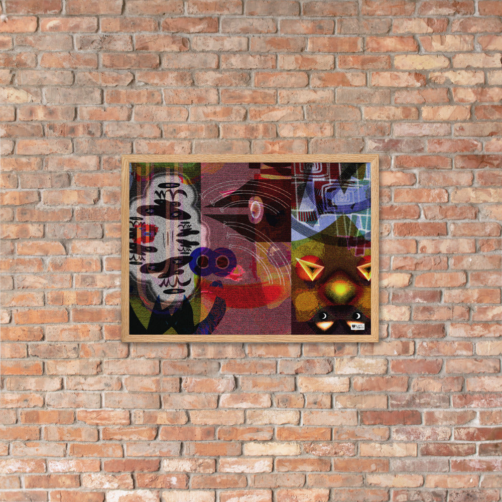 【フレーム付き】強化マットポスター・LANDーEXーAPE「ミトラス」【LA002-FP023】