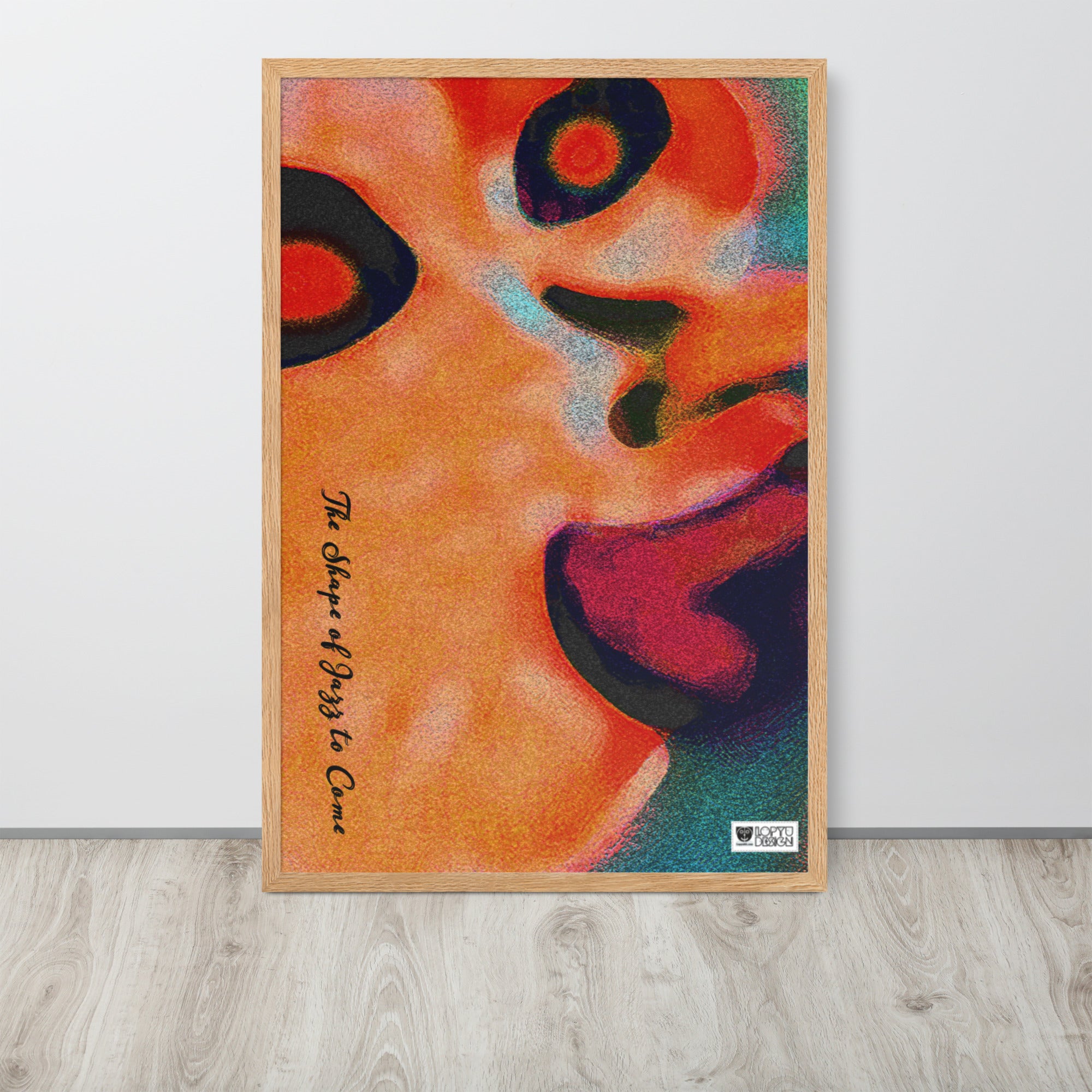 【フレーム付き】強化マットポスター・ジャズ来るべきもの（The Shape of Jazz to Come）【IL003-FP040】