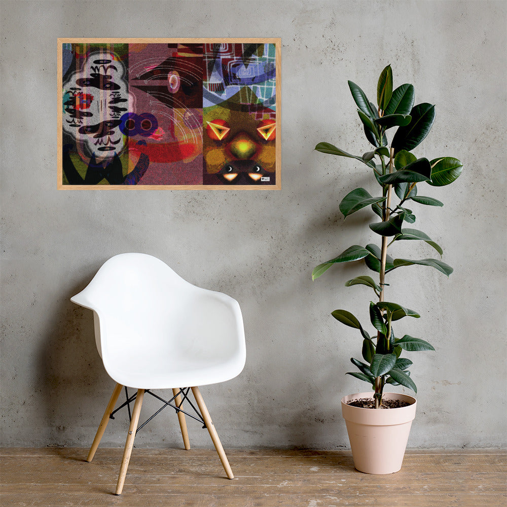 【フレーム付き】強化マットポスター・LANDーEXーAPE「ミトラス」【LA002-FP023】