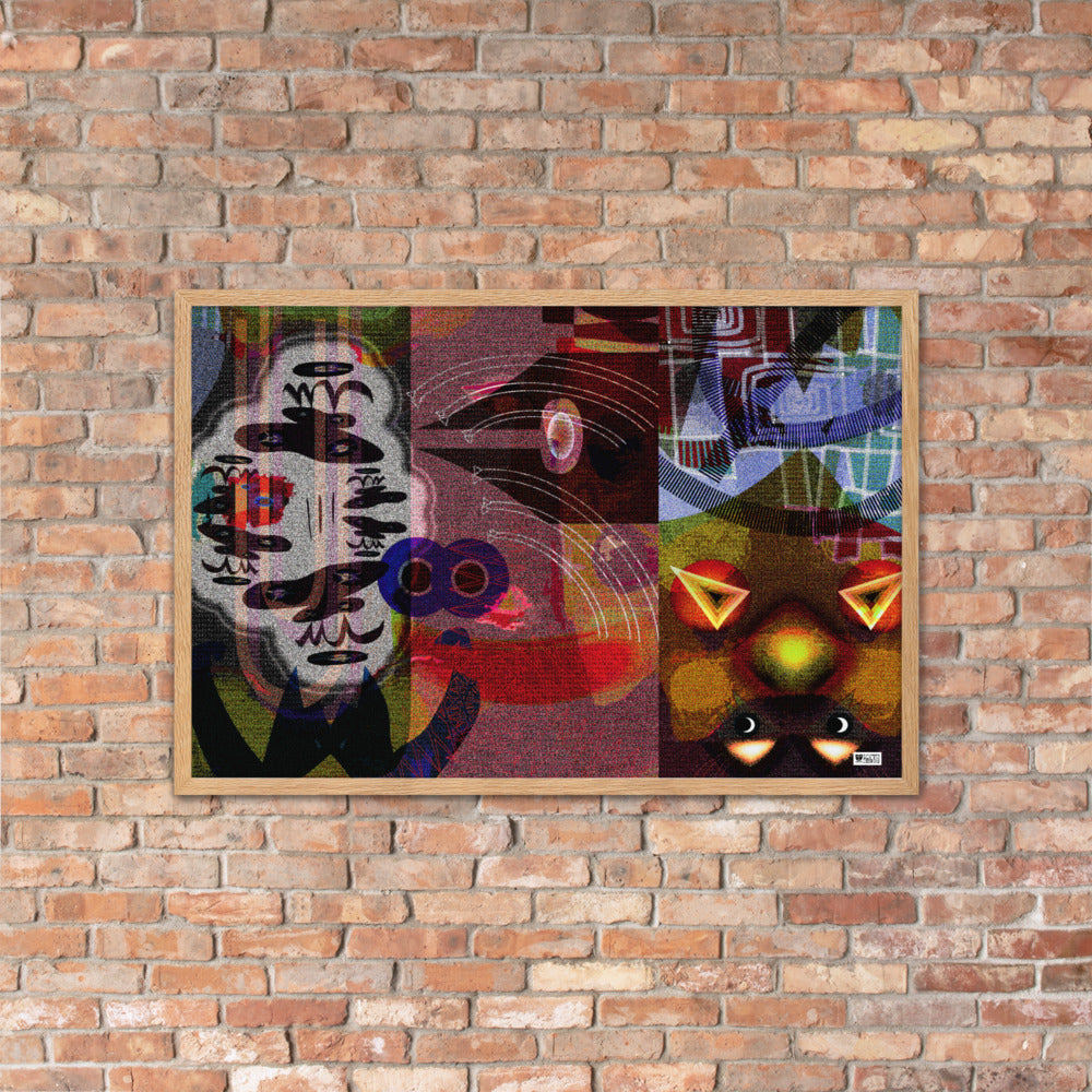 【フレーム付き】強化マットポスター・LANDーEXーAPE「ミトラス」【LA002-FP023】