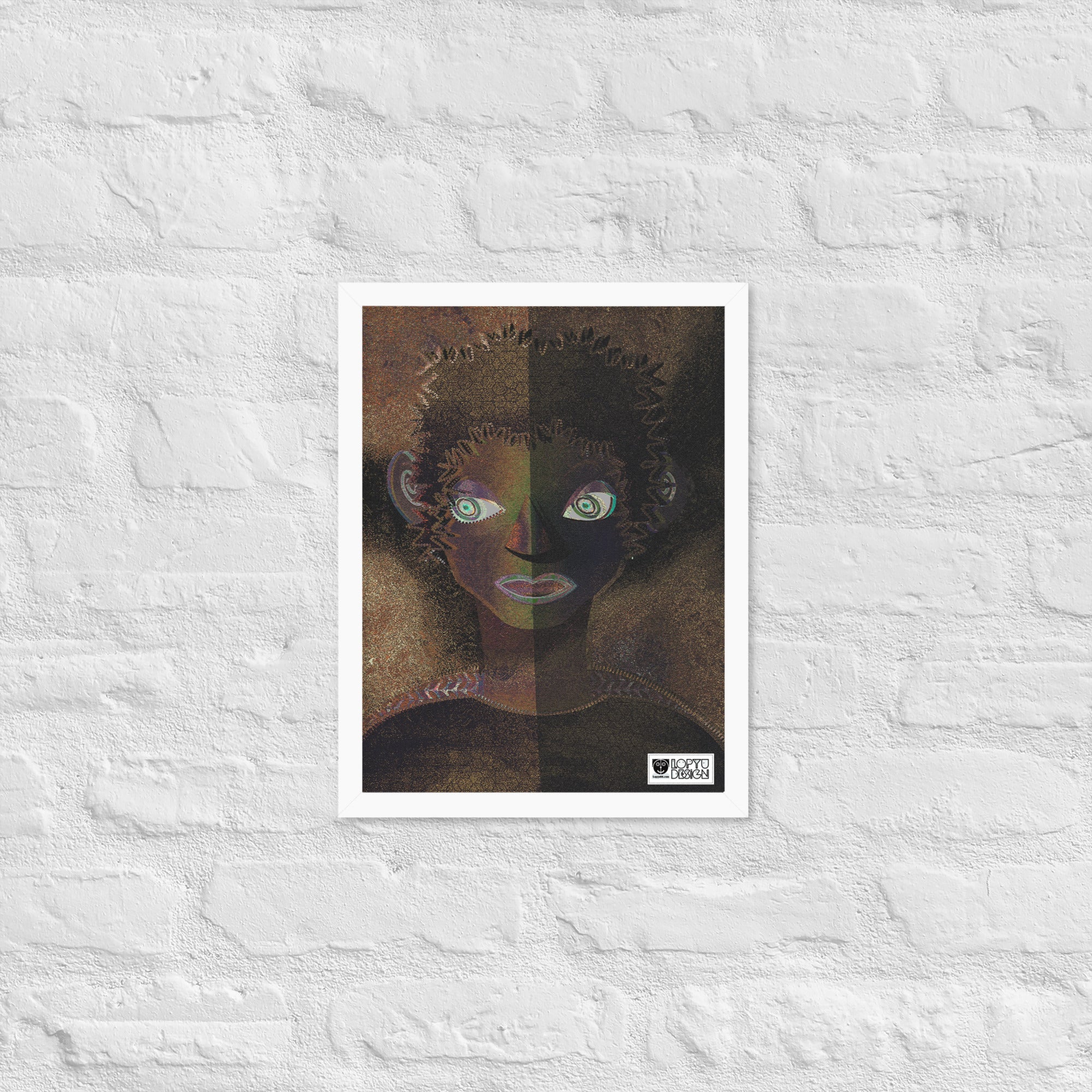 【フレーム付き】強化マットポスター・「JACK」【IL014-FP050】