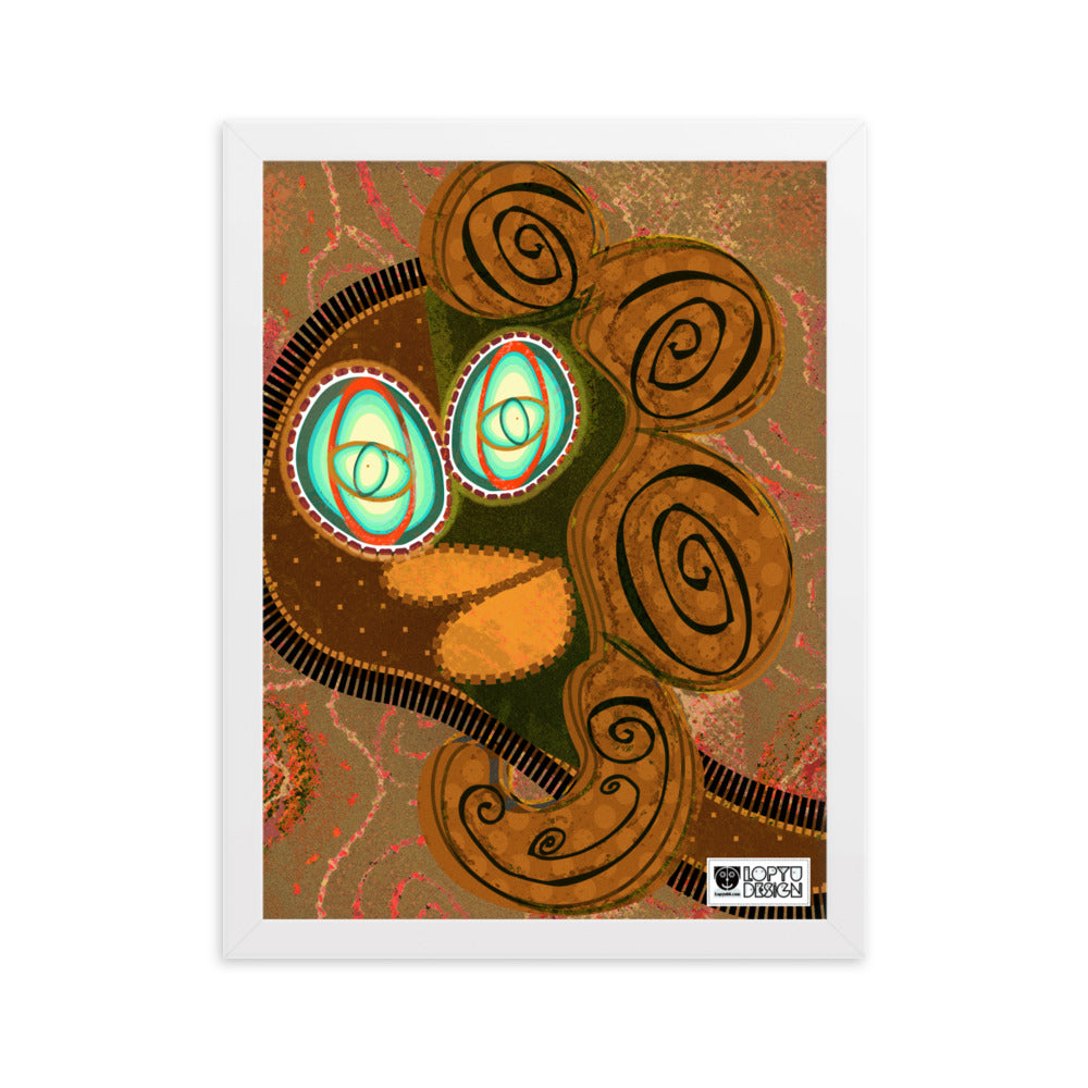 【フレーム付き】強化マットポスター・土着ラメコ【CA002-FP030】