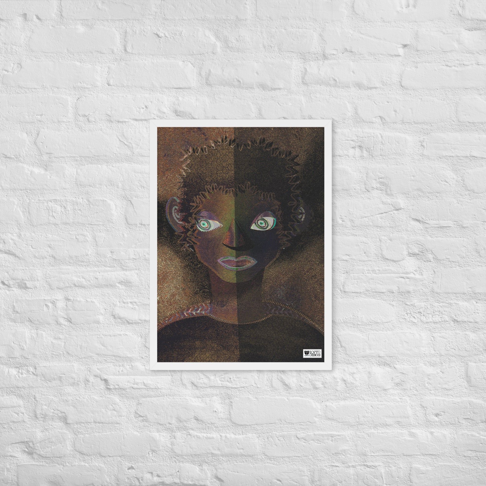 【フレーム付き】強化マットポスター・「JACK」【IL014-FP050】