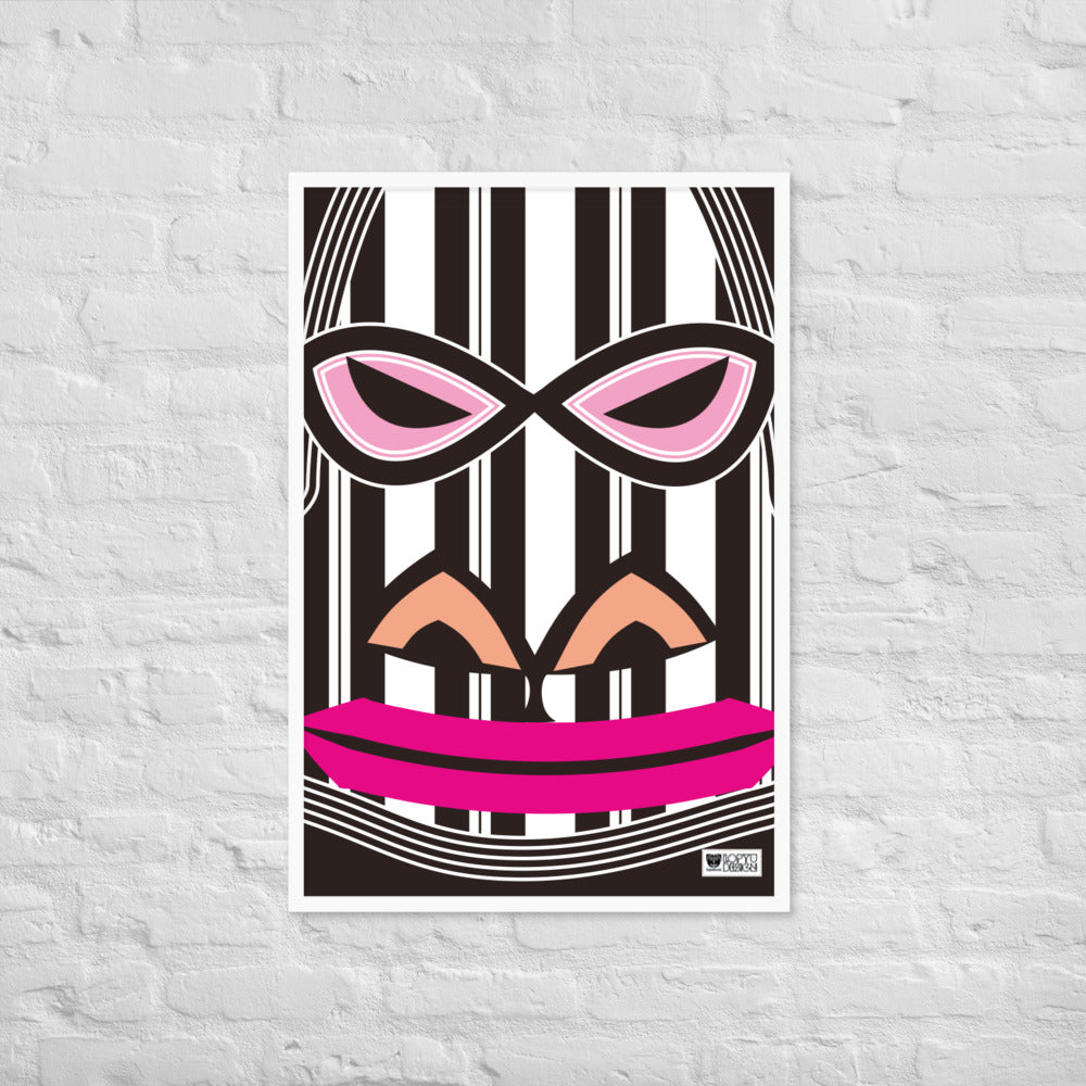 【フレーム付き】強化マットポスター・ゴリラダダ【CA031-FP026】