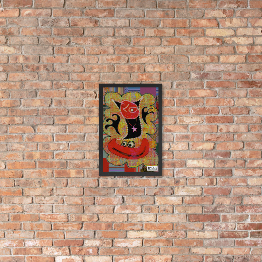 【フレーム付き】強化マットポスター・パッチ魔王ジェニー【CA005-FP012】