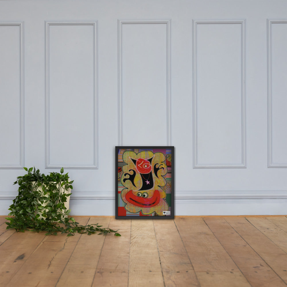 【フレーム付き】強化マットポスター・パッチ魔王ジェニー【CA005-FP012】