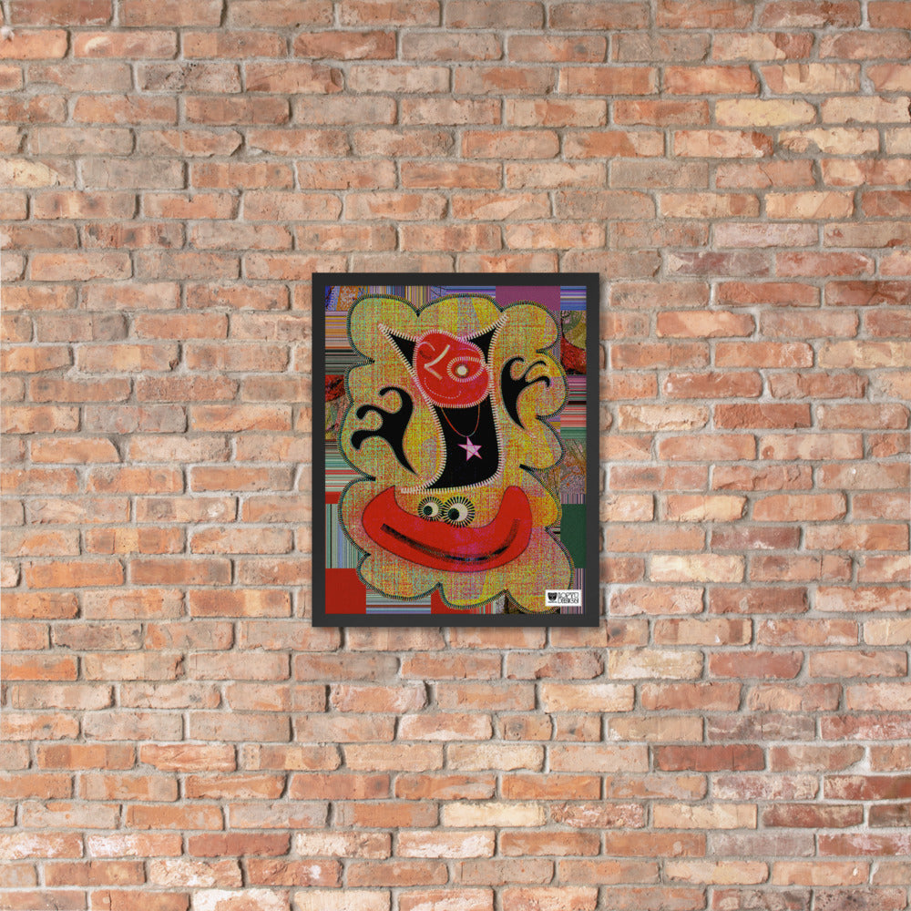 【フレーム付き】強化マットポスター・パッチ魔王ジェニー【CA005-FP012】