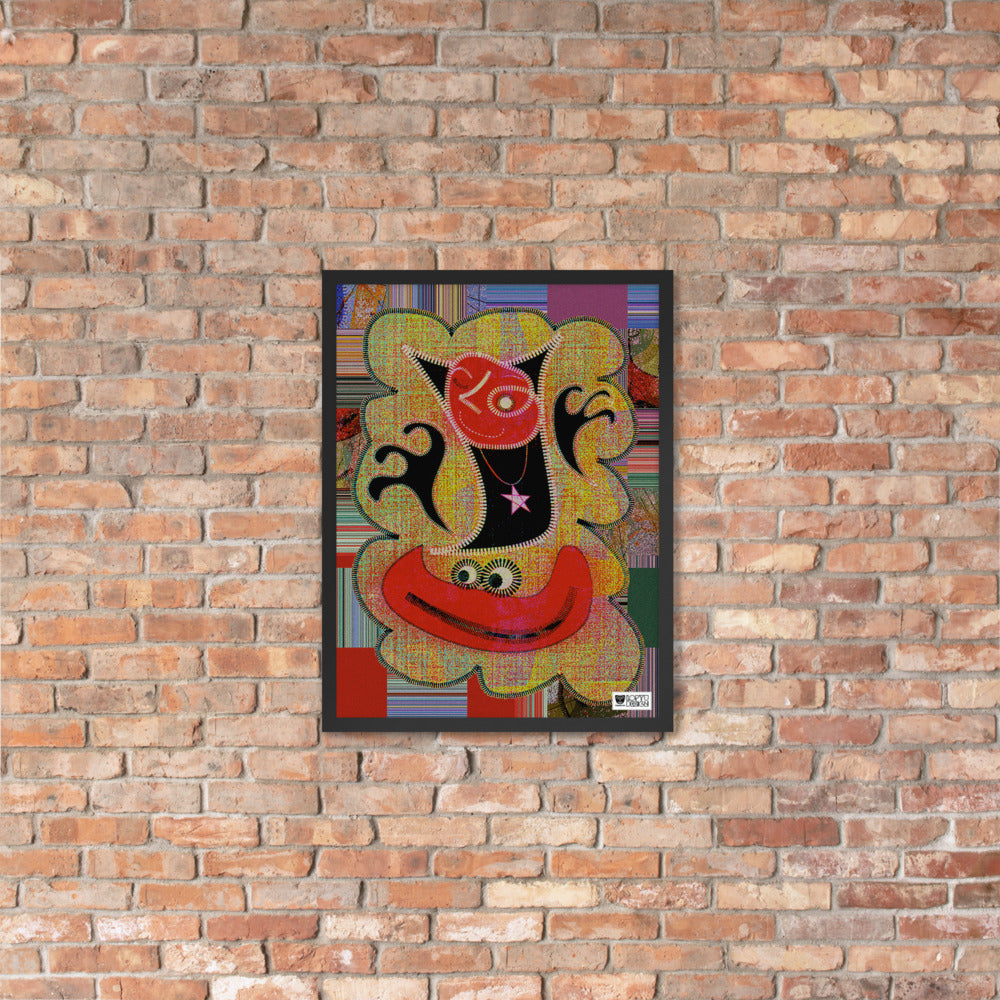 【フレーム付き】強化マットポスター・パッチ魔王ジェニー【CA005-FP012】