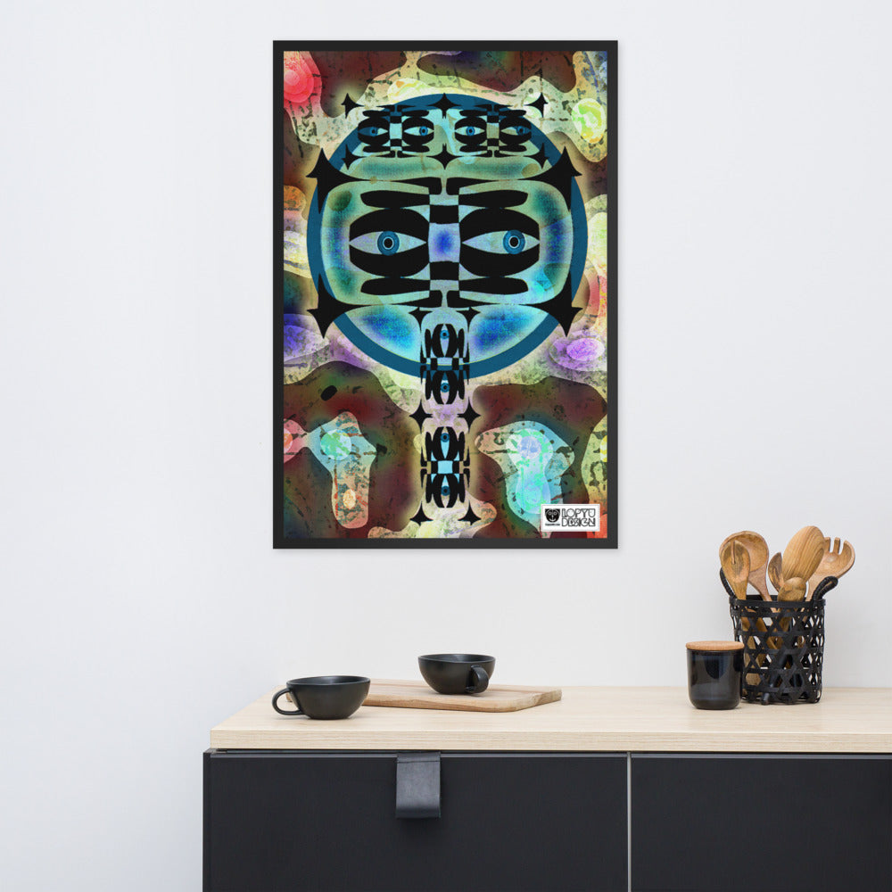 【フレーム付き】強化マットポスター・マーブルイジドール【CA001-FP009】