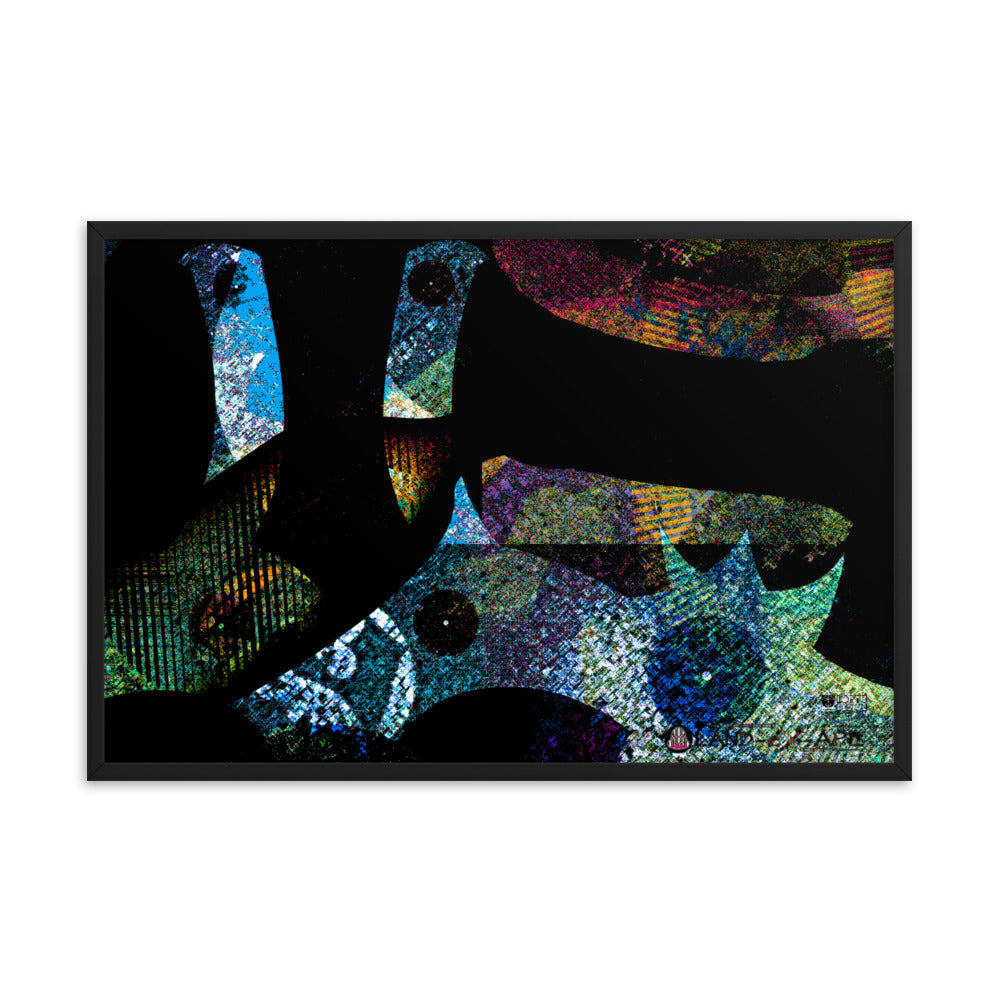 【フレーム付き】強化マットポスター・「LAND-EX-APE」【LA002-FP005】