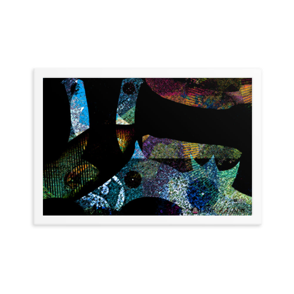 【フレーム付き】強化マットポスター・「LAND-EX-APE」【LA002-FP005】