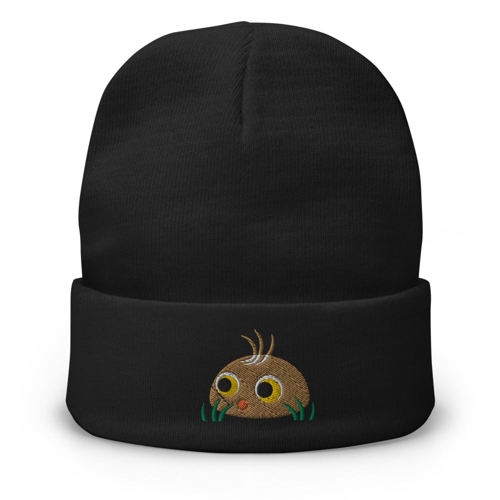 刺繍入りニット帽・マティアーモ刺繍【CA056-ENC002】