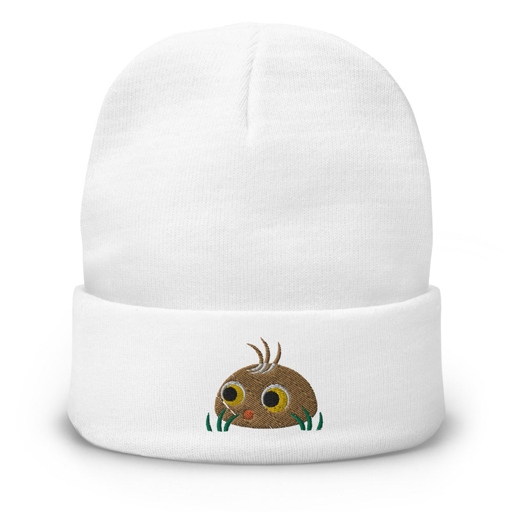 刺繍入りニット帽・マティアーモ刺繍【CA056-ENC002】