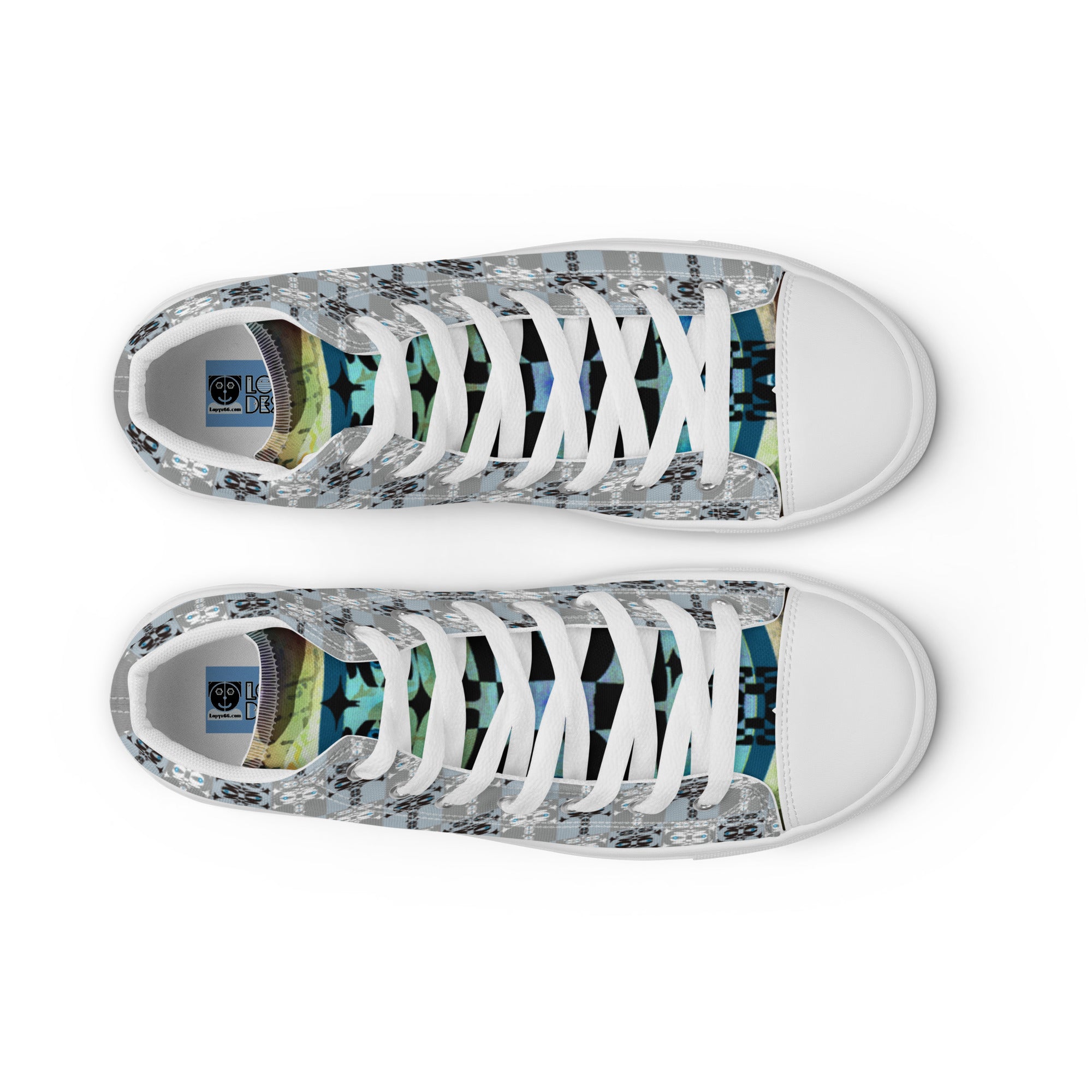 メンズ ハイカットスニーカー・イジドールMIX【CA001-  HCSM001】