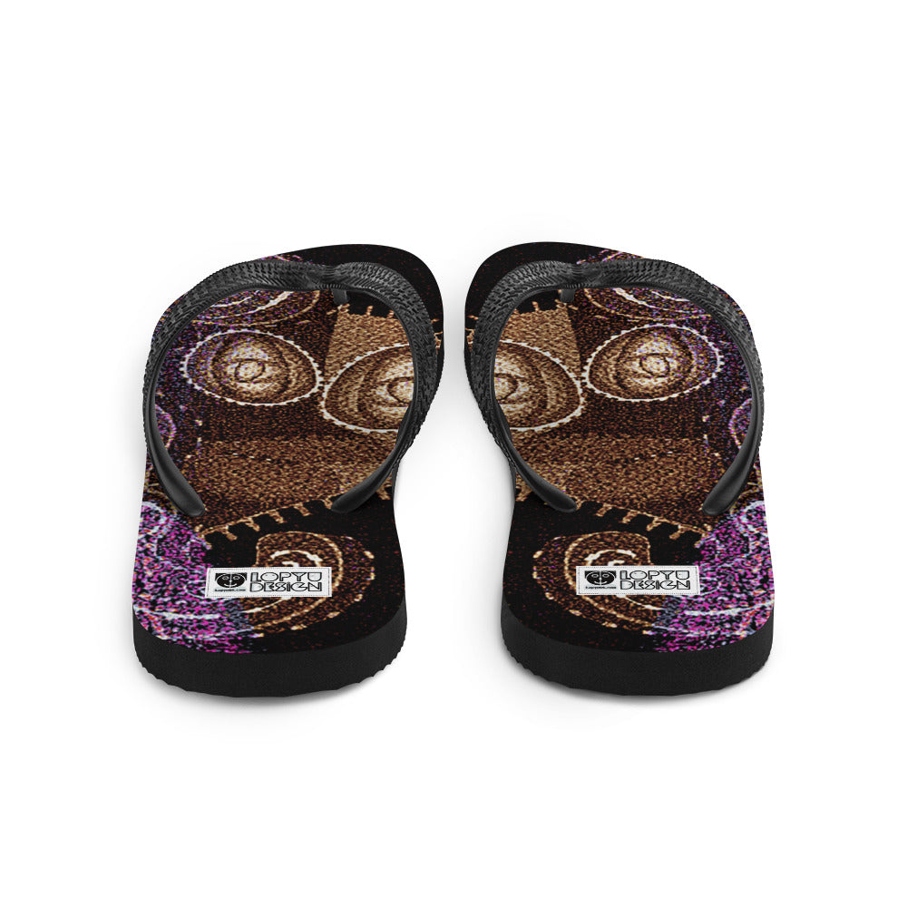 ビーチサンダル・ラメラメブラザーズ紫袖【CA002-BS014】