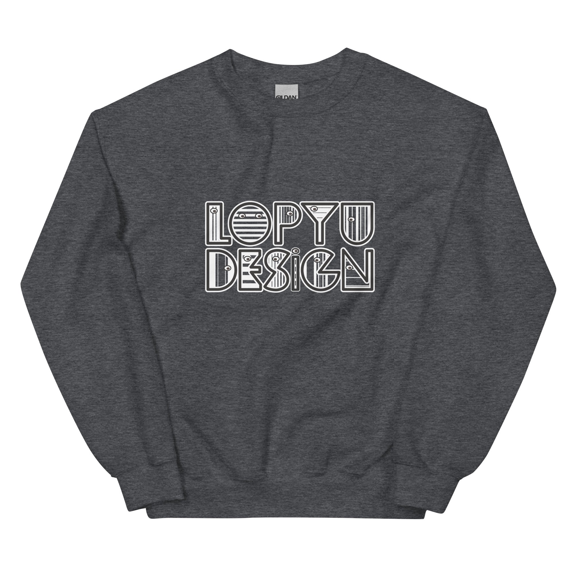 ユニセックス クルーネック スウェット ・lopyudesignロゴ【LD002-UCS003】