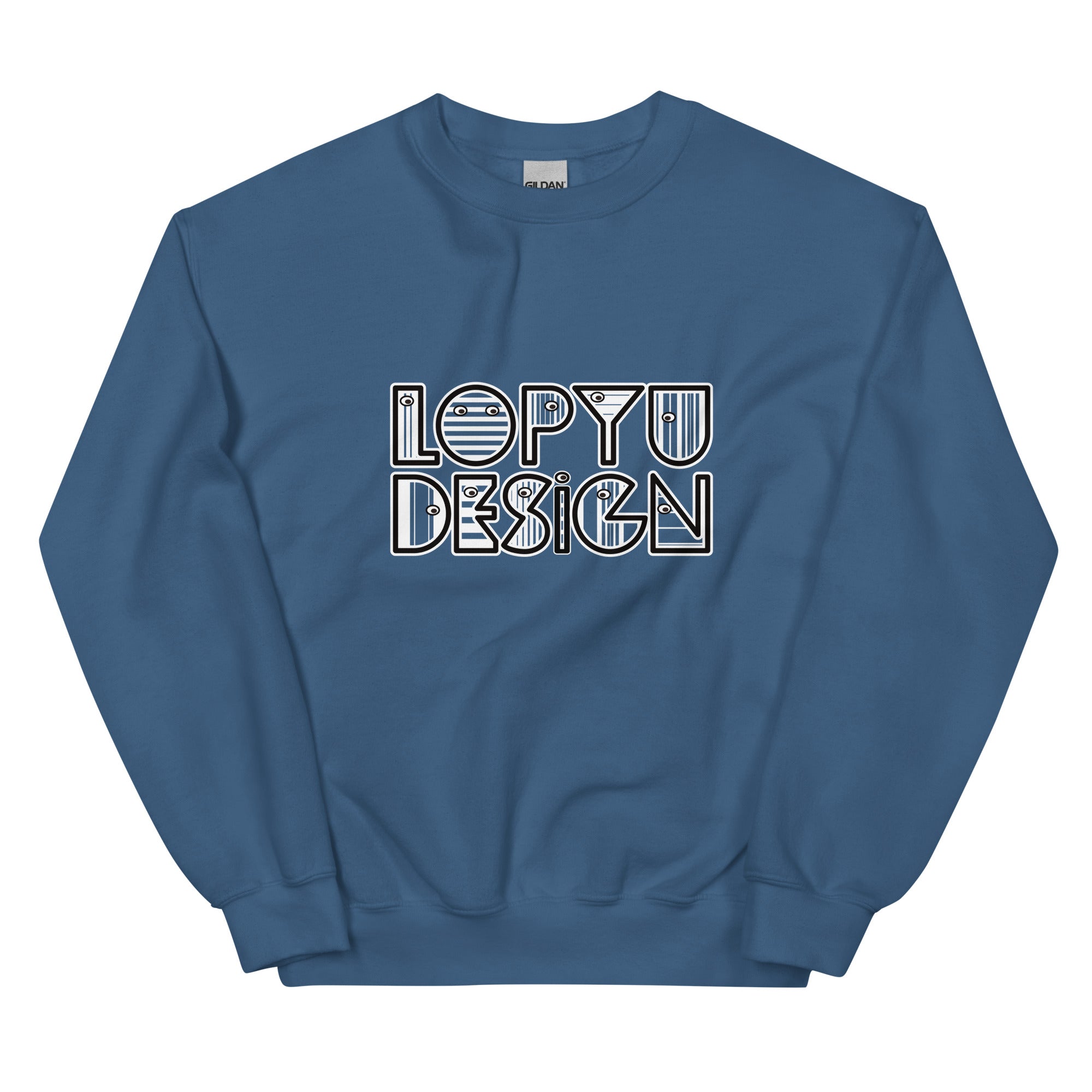 ユニセックス クルーネック スウェット ・lopyudesignロゴ【LD002-UCS003】