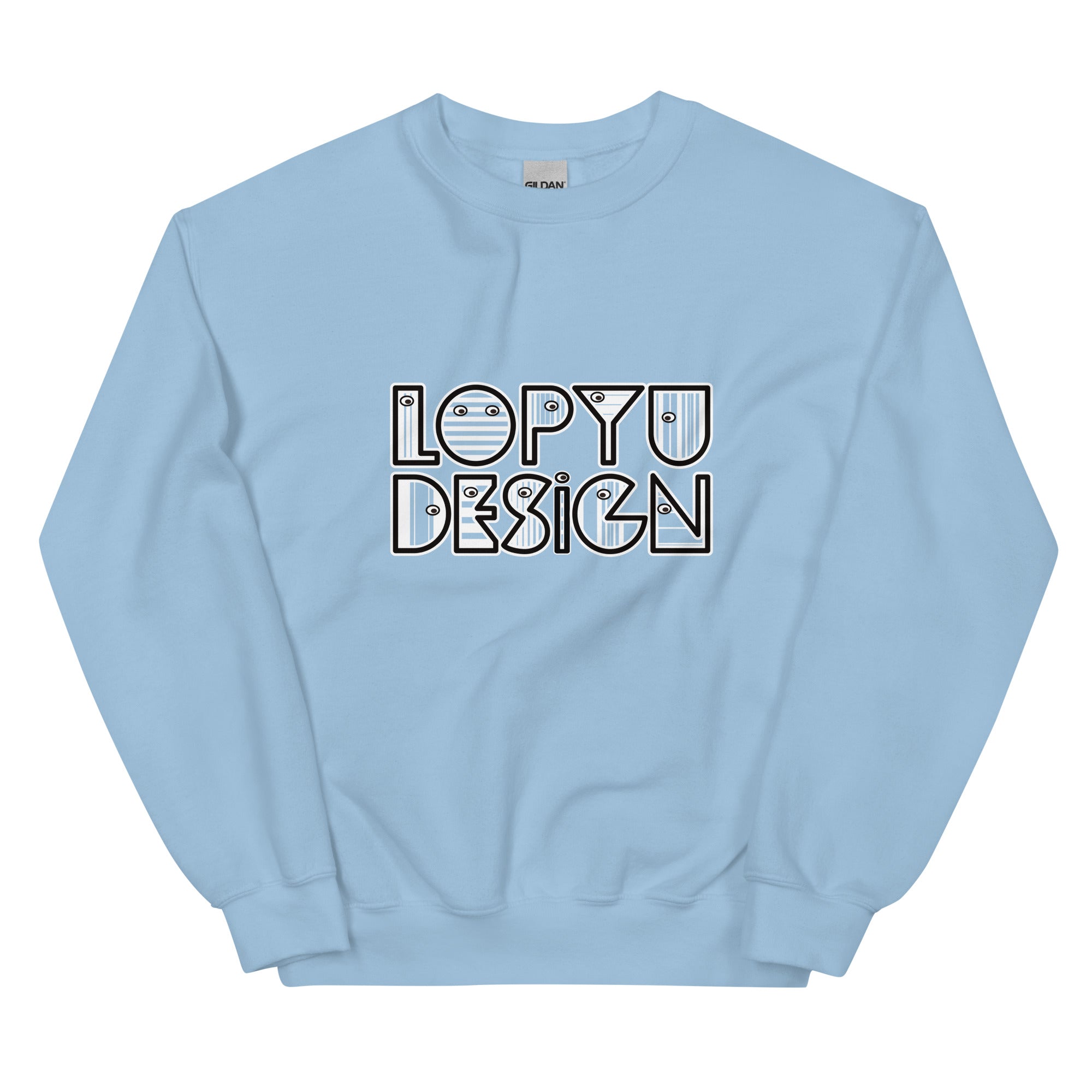 ユニセックス クルーネック スウェット ・lopyudesignロゴ【LD002-UCS003】
