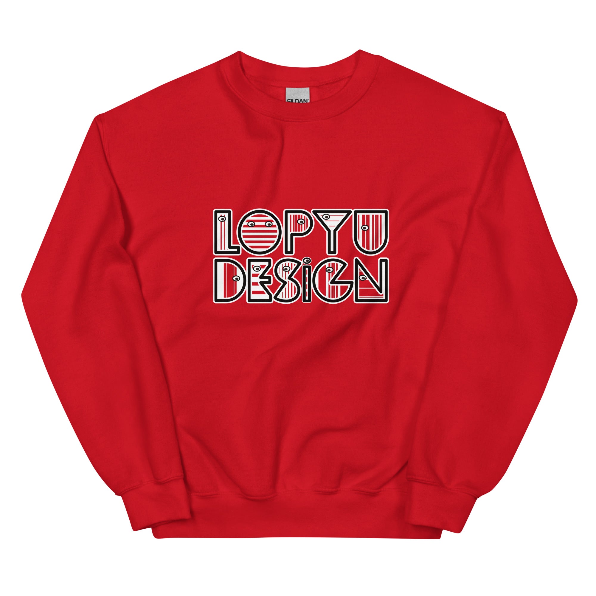ユニセックス クルーネック スウェット ・lopyudesignロゴ【LD002-UCS003】