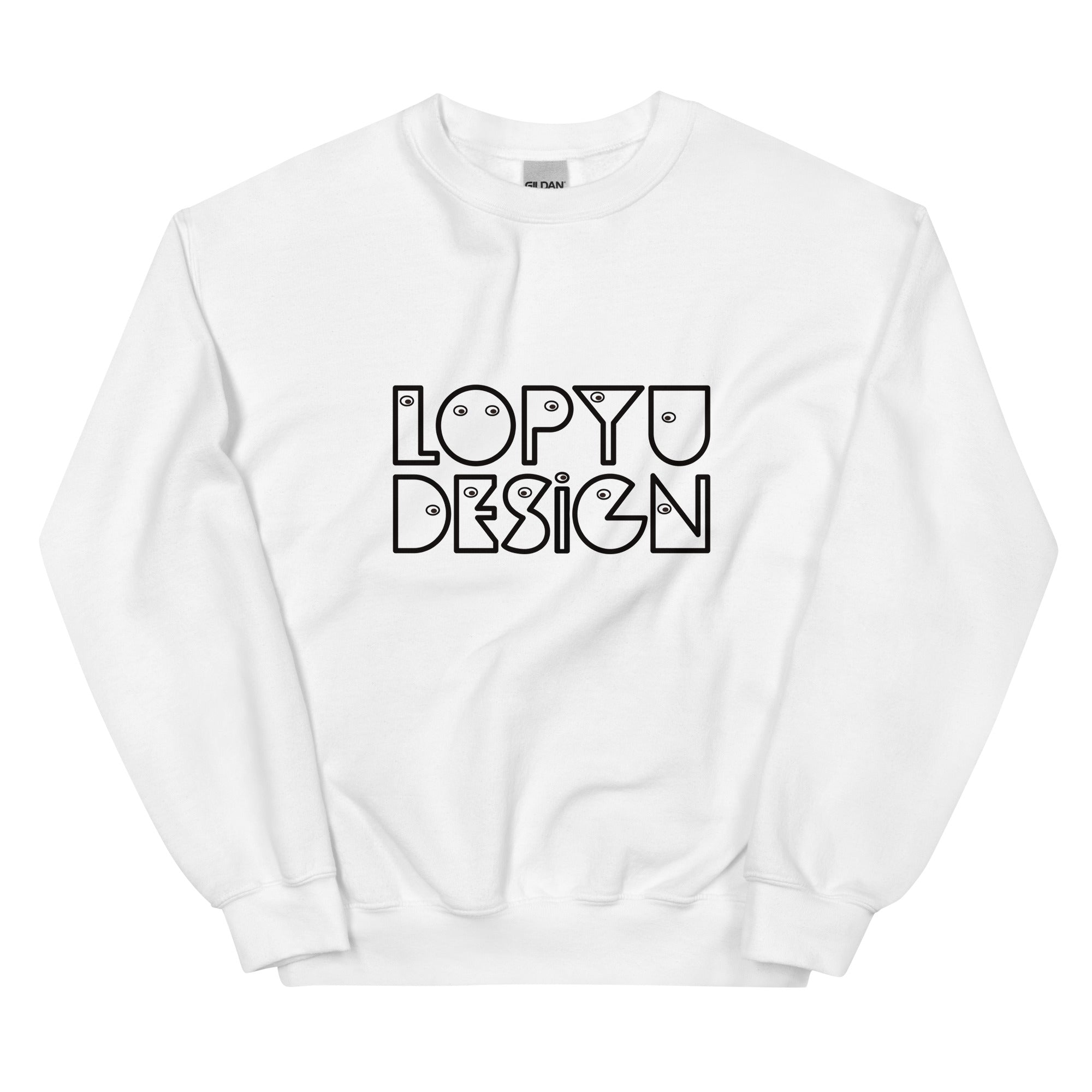 ユニセックス クルーネック スウェット ・lopyudesignロゴ【LD002-UCS003】