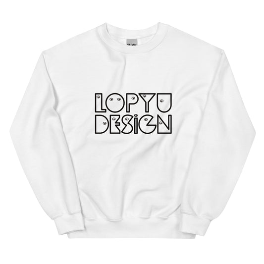 ユニセックス クルーネック スウェット ・lopyudesignロゴ【LD002-UCS003】