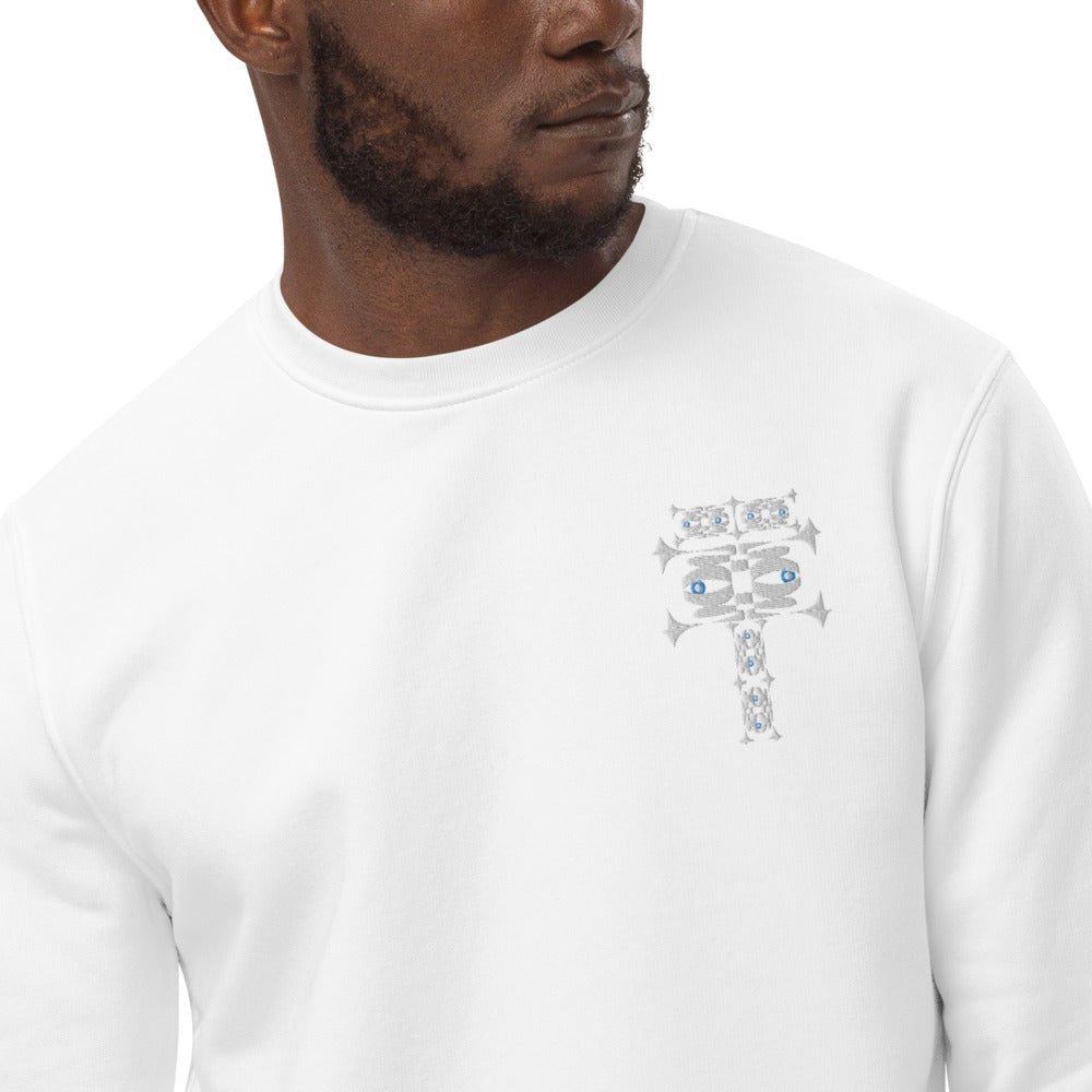 ユニセックス エコスウェット・イジドール刺繍ワンポイント【CA001- ESWU001】