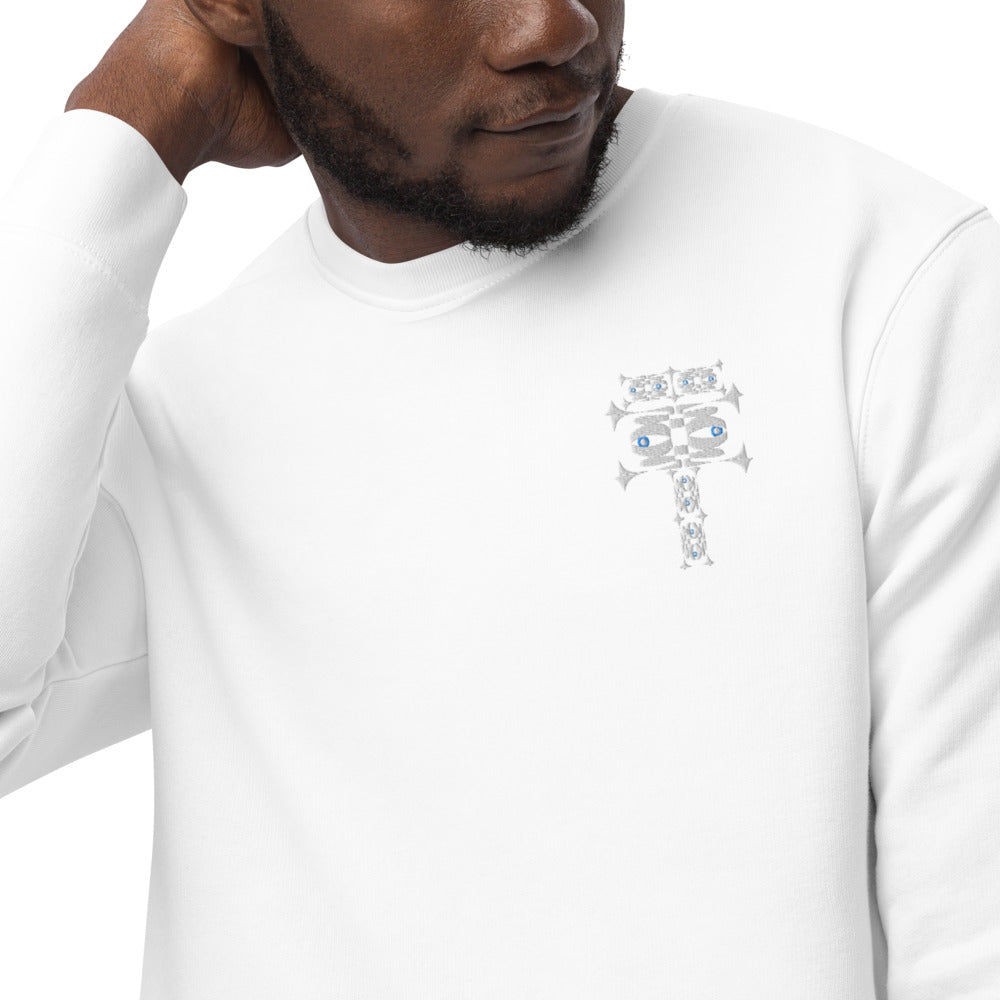 ユニセックス エコスウェット・イジドール刺繍ワンポイント【CA001- ESWU001】