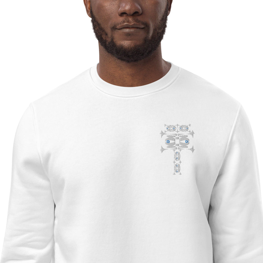 ユニセックス エコスウェット・イジドール刺繍ワンポイント【CA001- ESWU001】