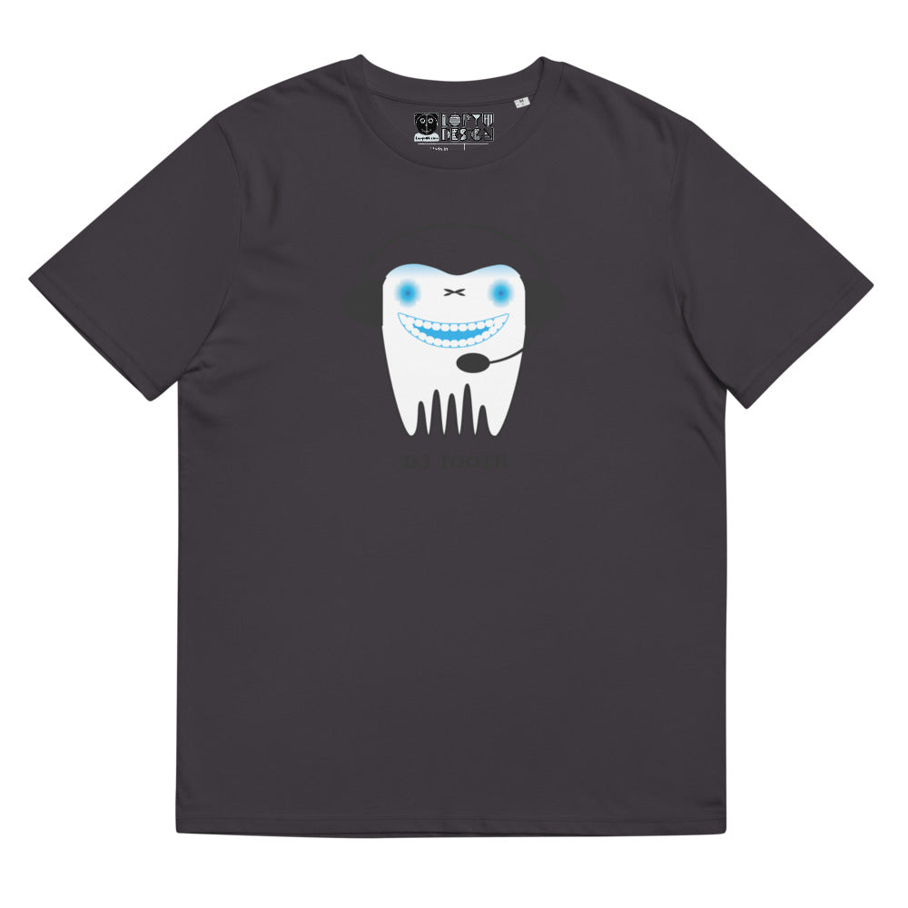 ユニセックス オーガニックコットン製Tシャツ・DJ トゥース【CA034- TOCU005】