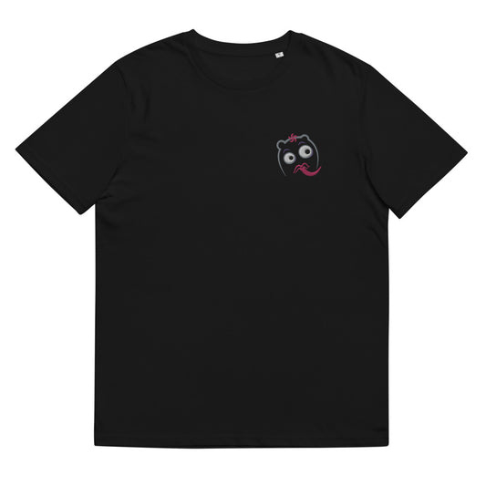 ユニセックス オーガニックコットン製Tシャツ・宇宙のっこ刺繍【CA024- TOCU004】