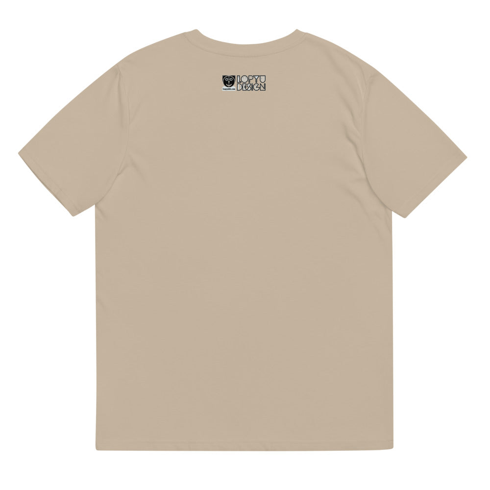 ユニセックス オーガニックコットン製Tシャツ・宇宙のっこ刺繍【CA024- TOCU004】