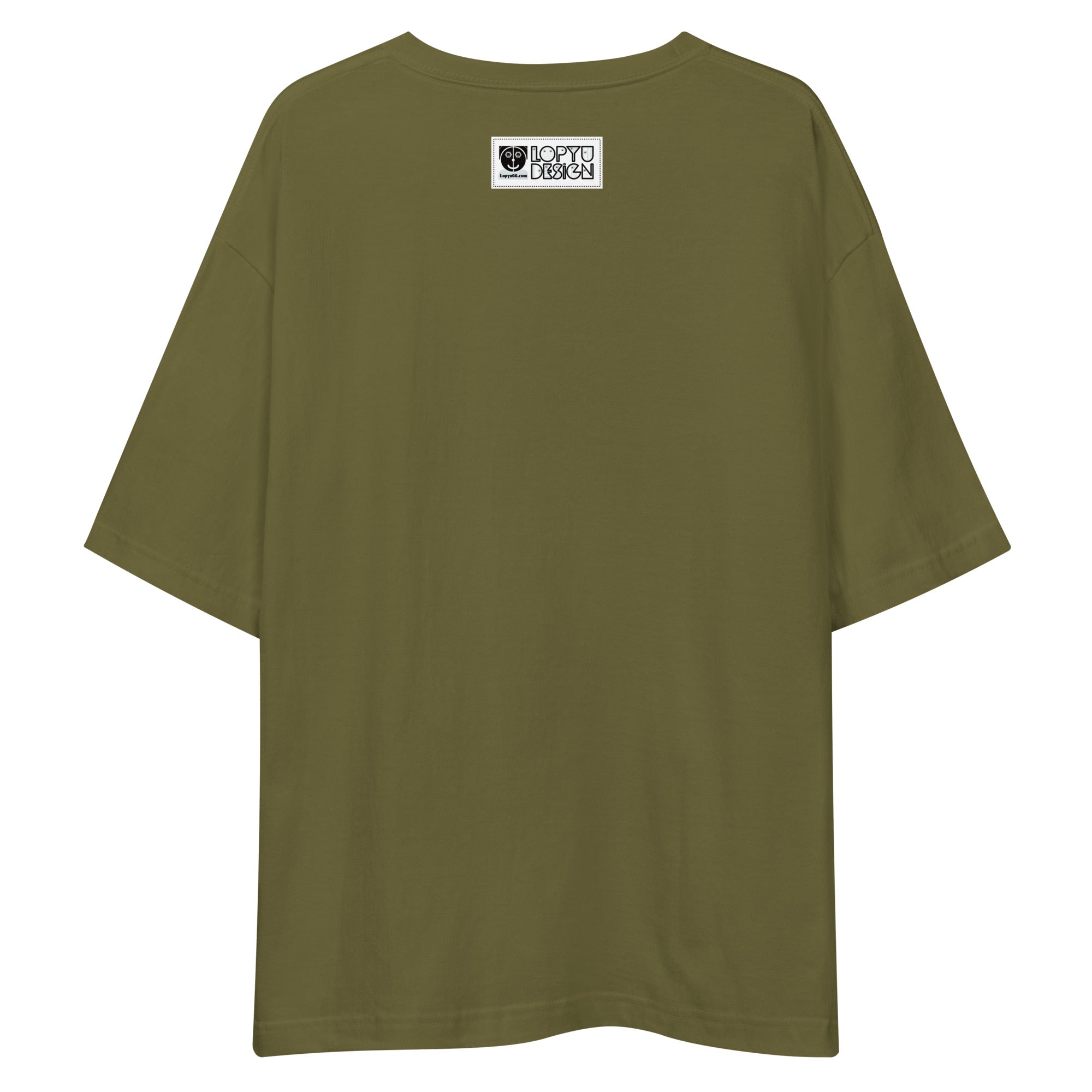 ユニセックス ビッグシルエット Tシャツ・ホワイトボクチャン【CA003- TBSU002】