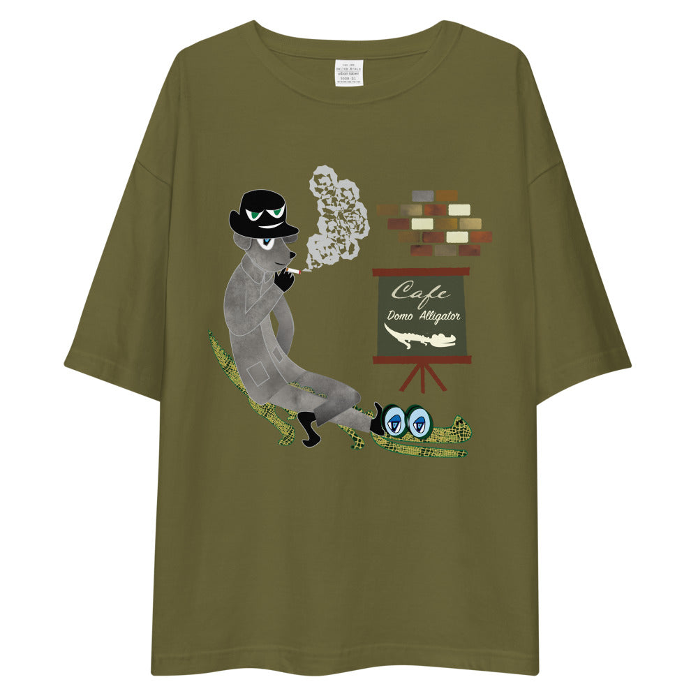 ユニセックス ビッグシルエット Tシャツ・ドーモアーリゲーター【CA022- TBSU009】